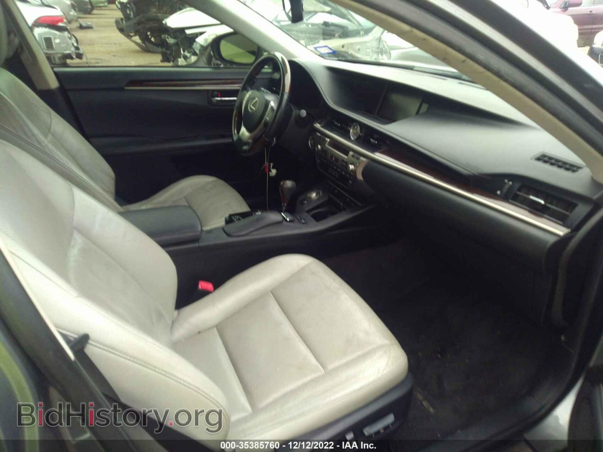 2013 LEXUS ES 350 - VIN: JTHBK1GG2D2065758 - Photo 5