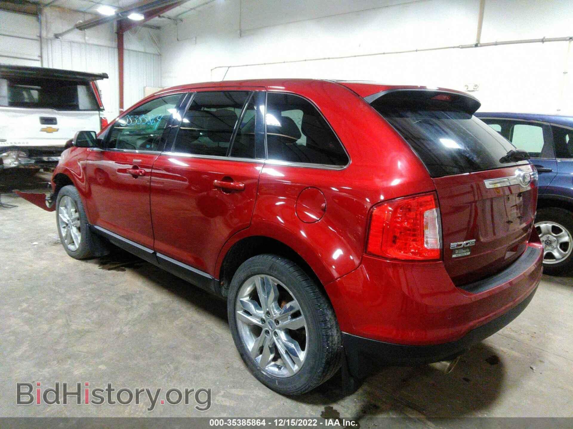 2014 FORD EDGE - VIN: 2FMDK4KC0EBB45342 - Фото 3