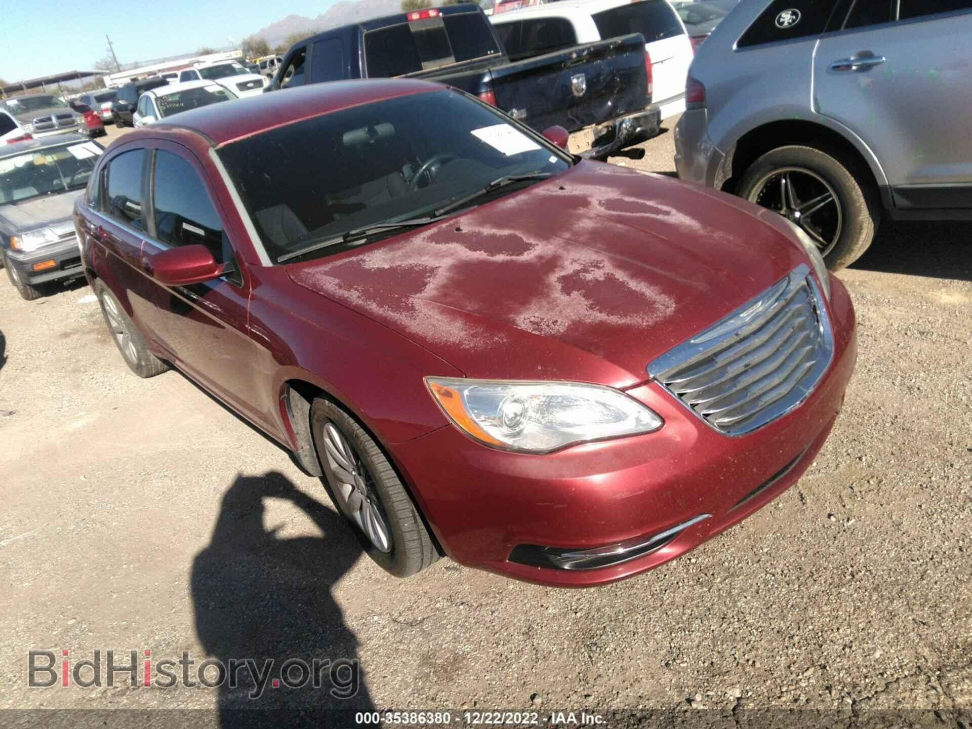 Фотография 1C3CCBBB9CN171095 - CHRYSLER 200 2012