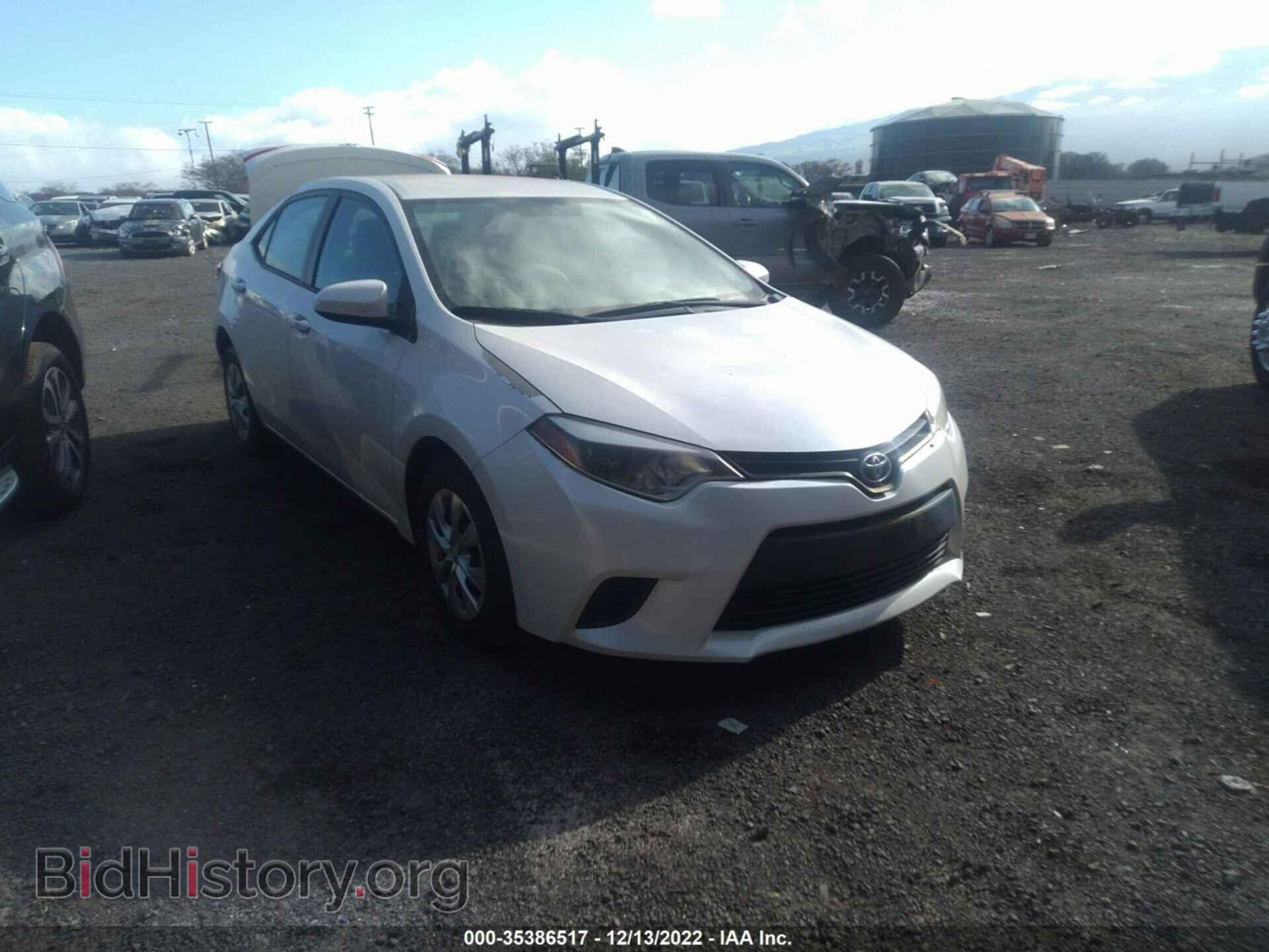 Фотография 5YFBPRHE2EP138564 - TOYOTA COROLLA 2014