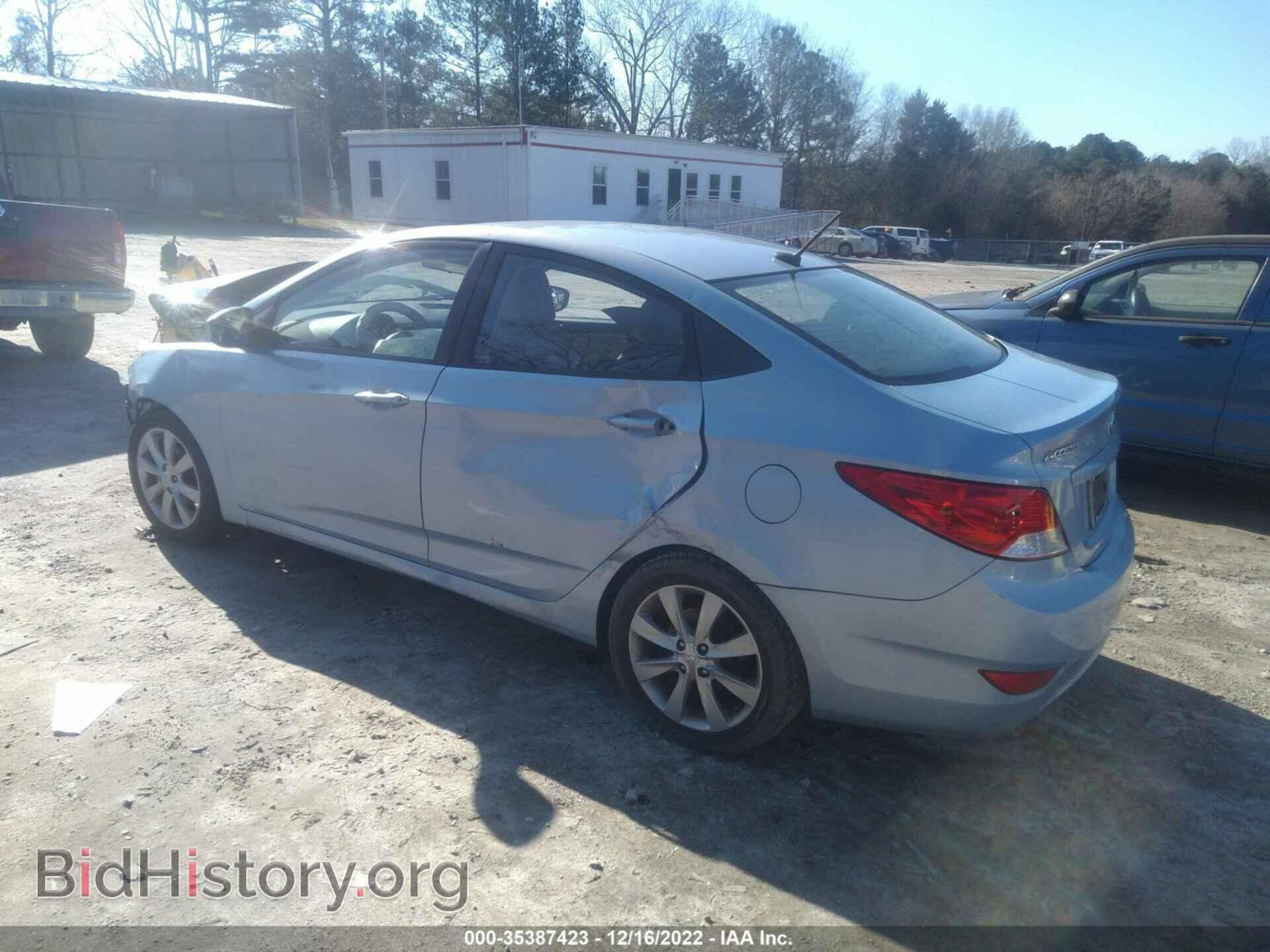 2012 HYUNDAI ACCENT - VIN: KMHCU4AE9CU045255 - Фото 3
