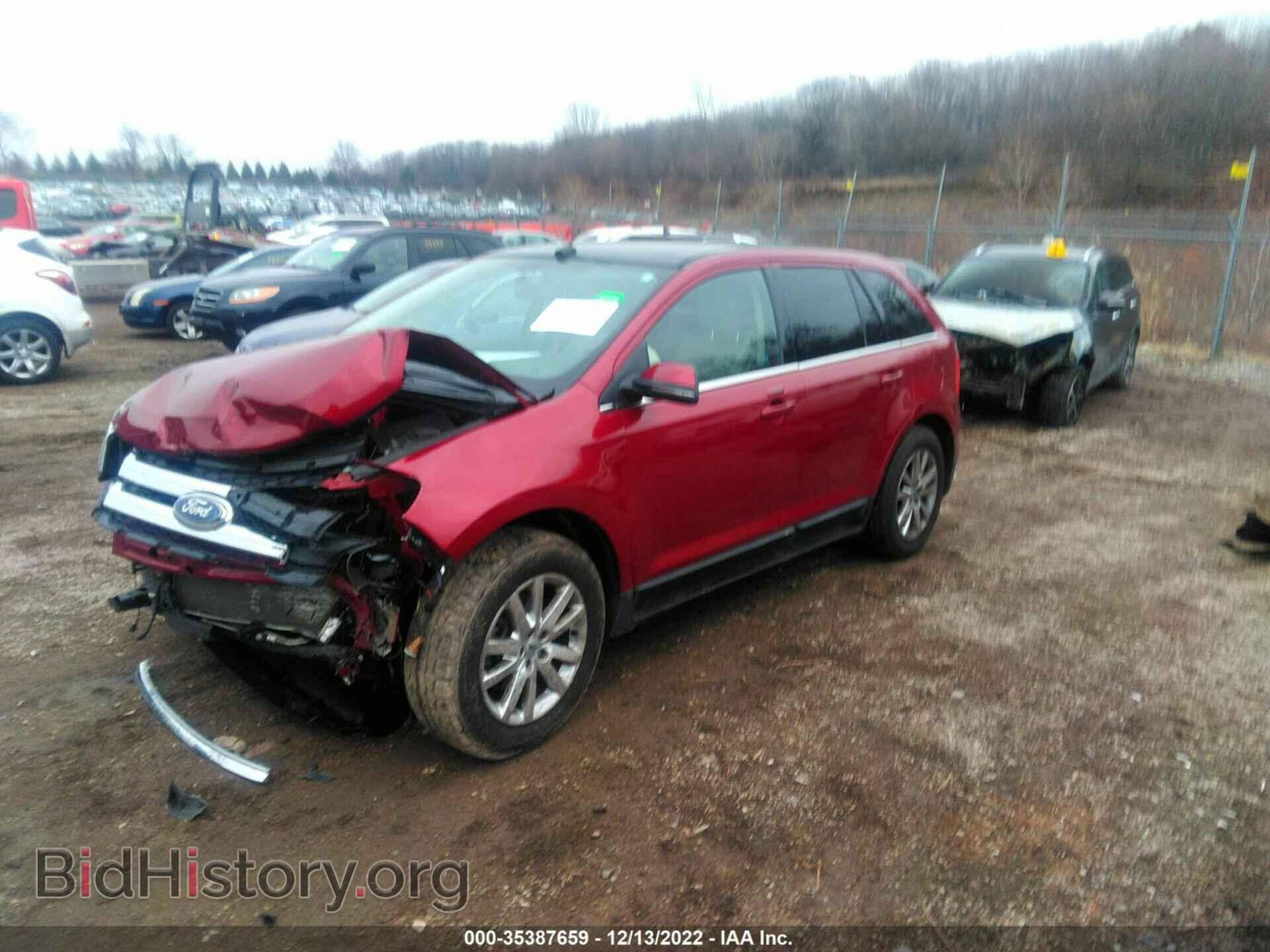 2013 FORD EDGE - VIN: 2FMDK3K98DBB20511 - Фото 2