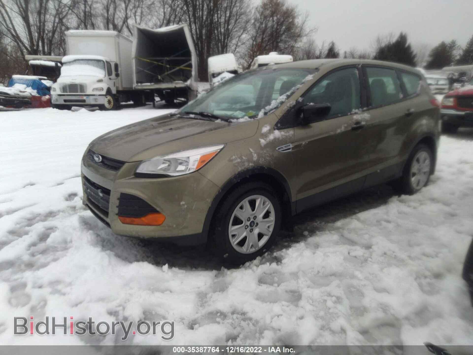 2014 FORD ESCAPE - VIN: 1FMCU0F7XEUA36327 - Фото 2