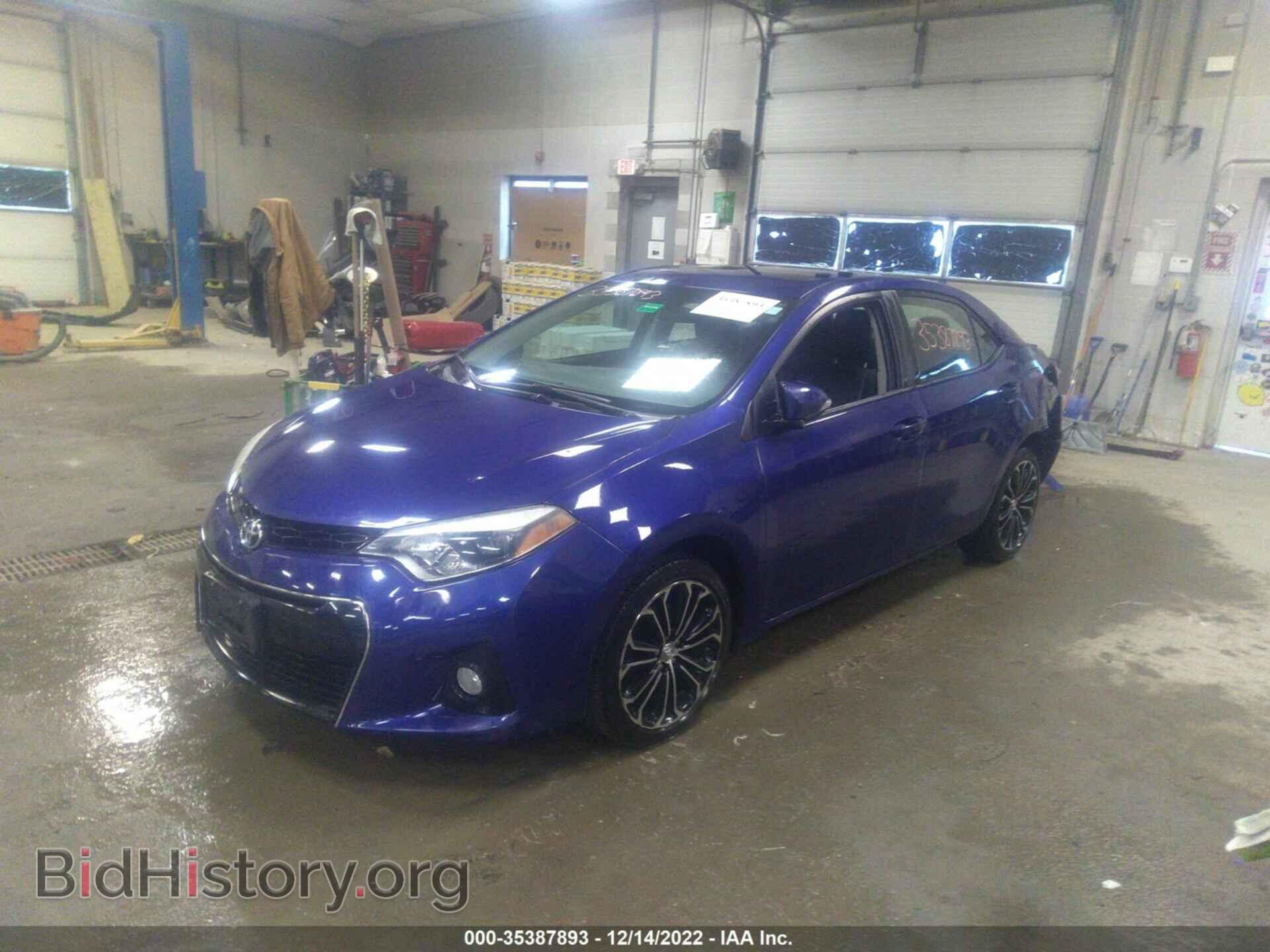 2014 TOYOTA COROLLA - VIN: 2T1BURHE1EC216342 - Фото 2