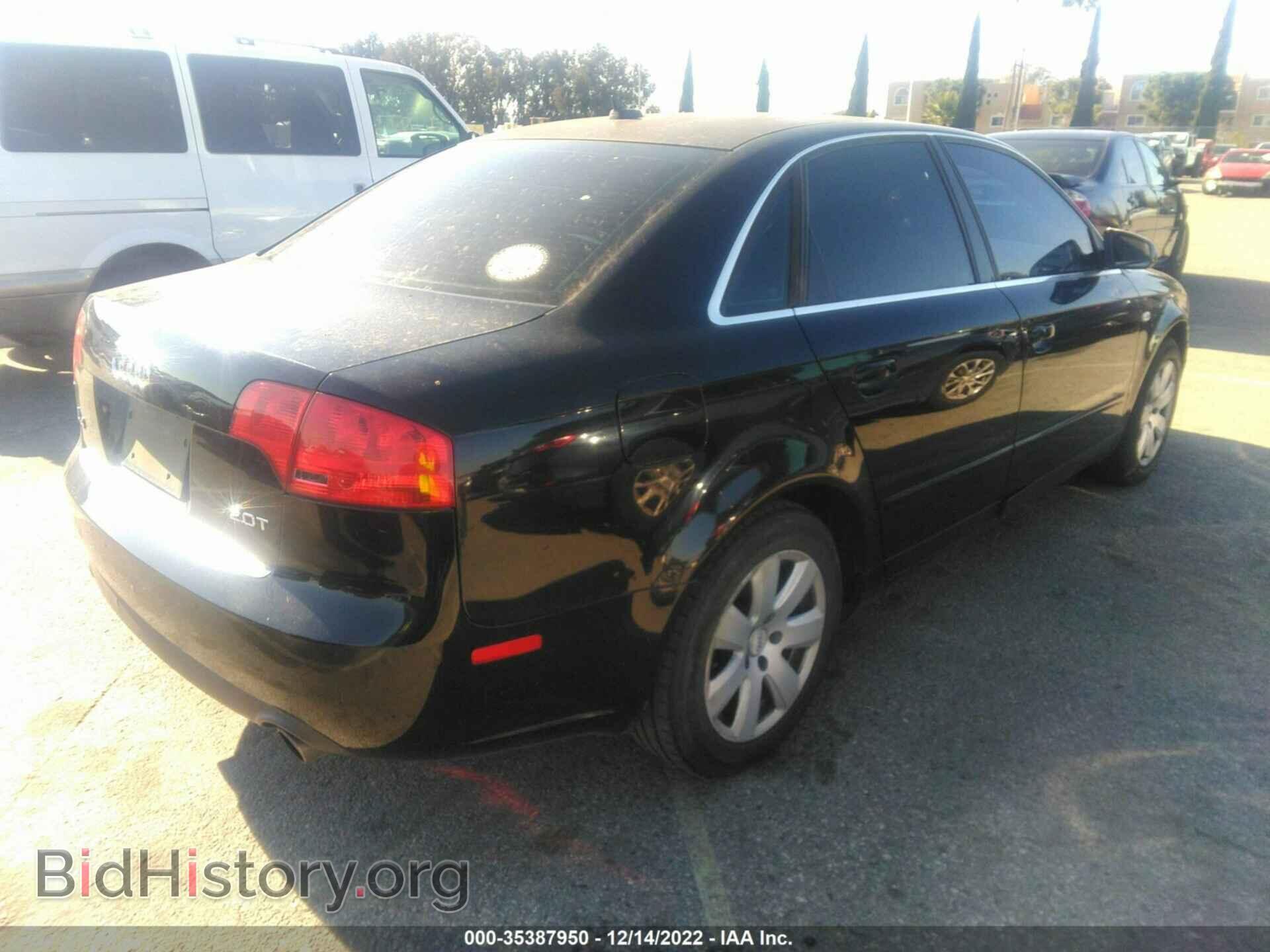2007 AUDI A4 - VIN: WAUAF78E07A107563 - Фото 4