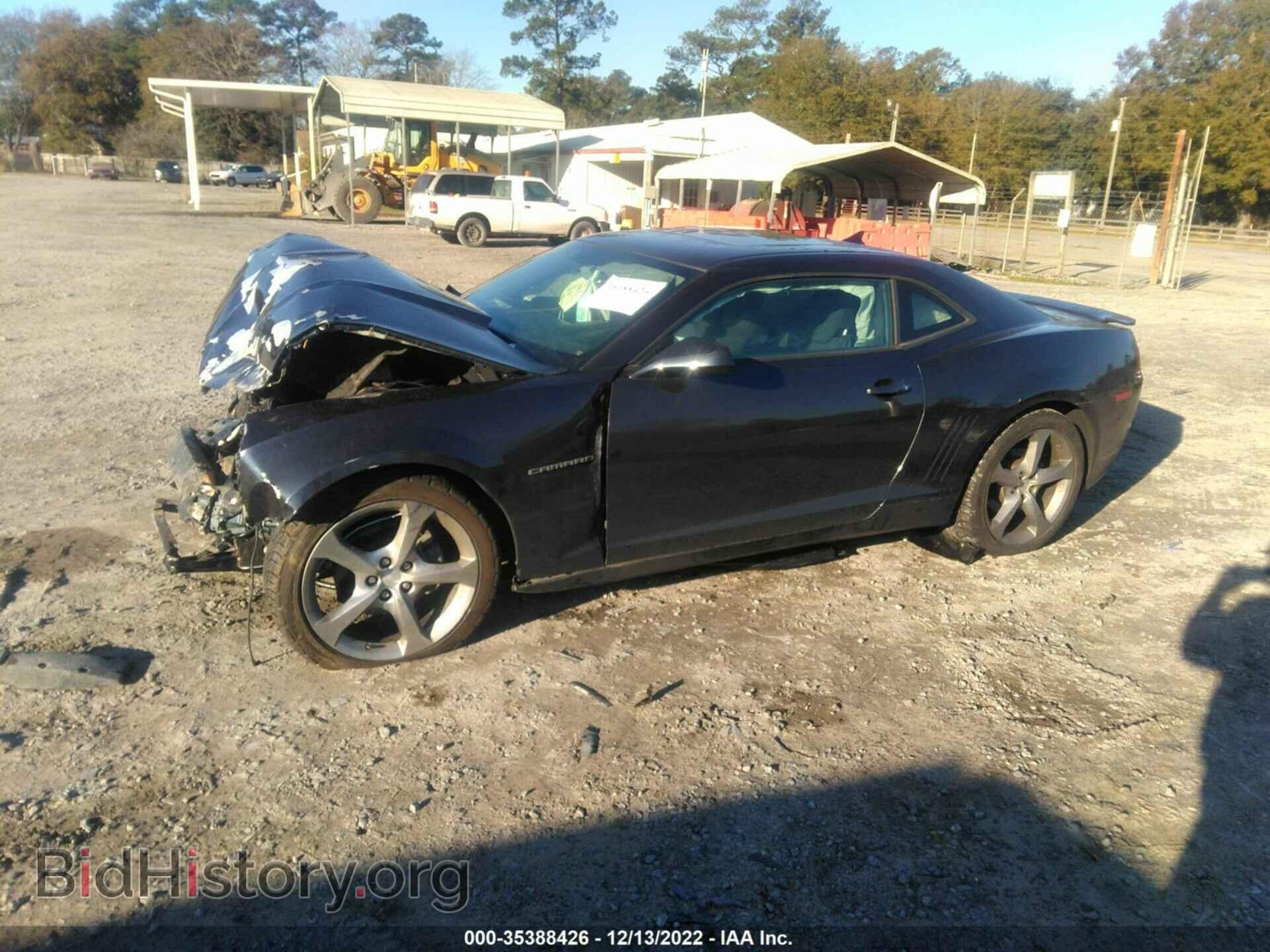2014 CHEVROLET CAMARO - VIN: 2G1FB1E33E9131345 - Фото 2