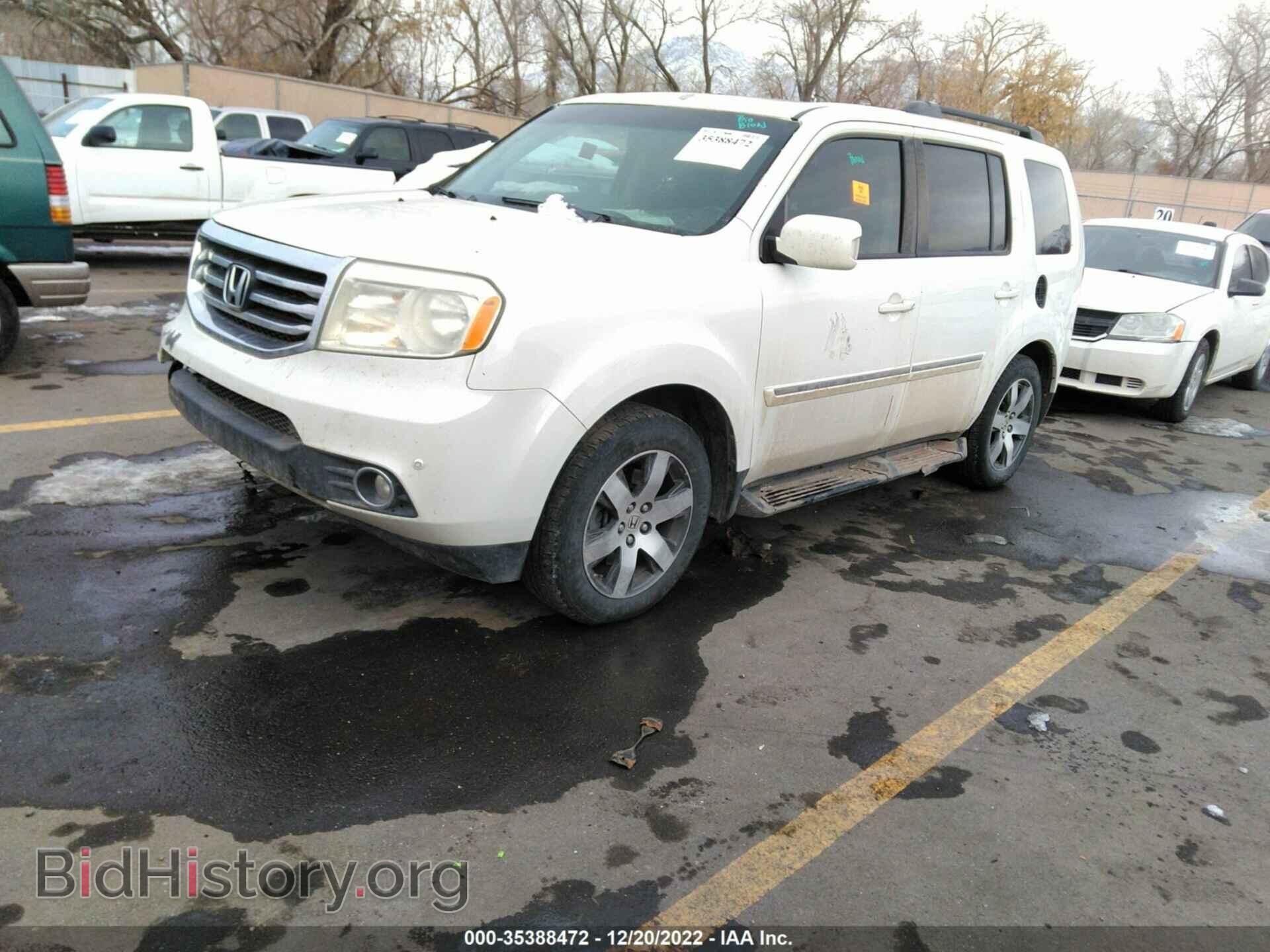2012 HONDA PILOT - VIN: 5FNYF3H94CB030730 - Фото 2