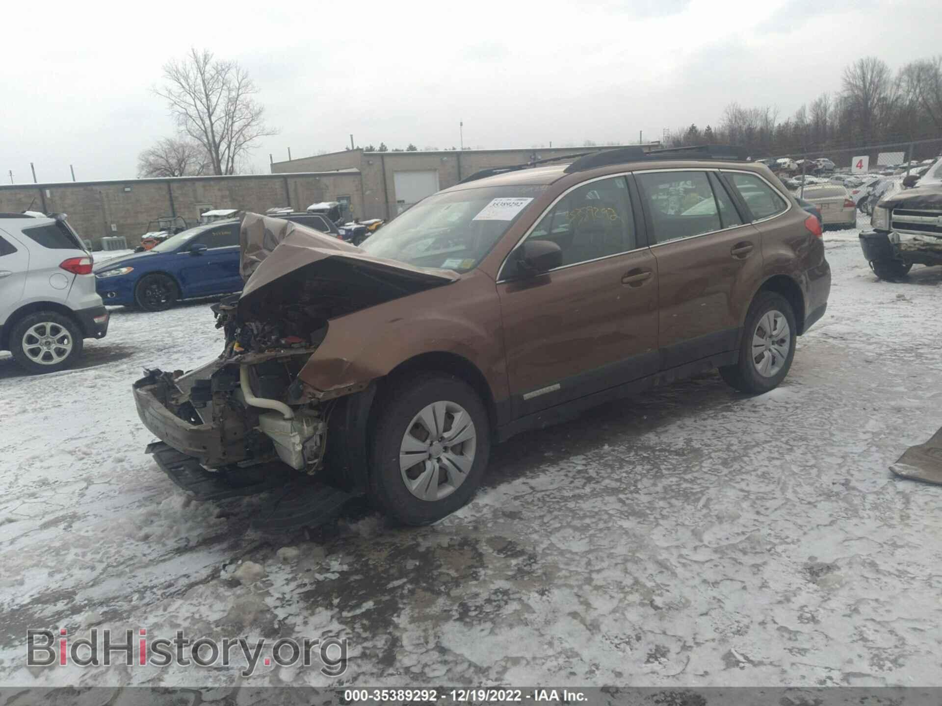 2011 SUBARU OUTBACK - VIN: 4S4BRBAC1B3313414 - Фото 2