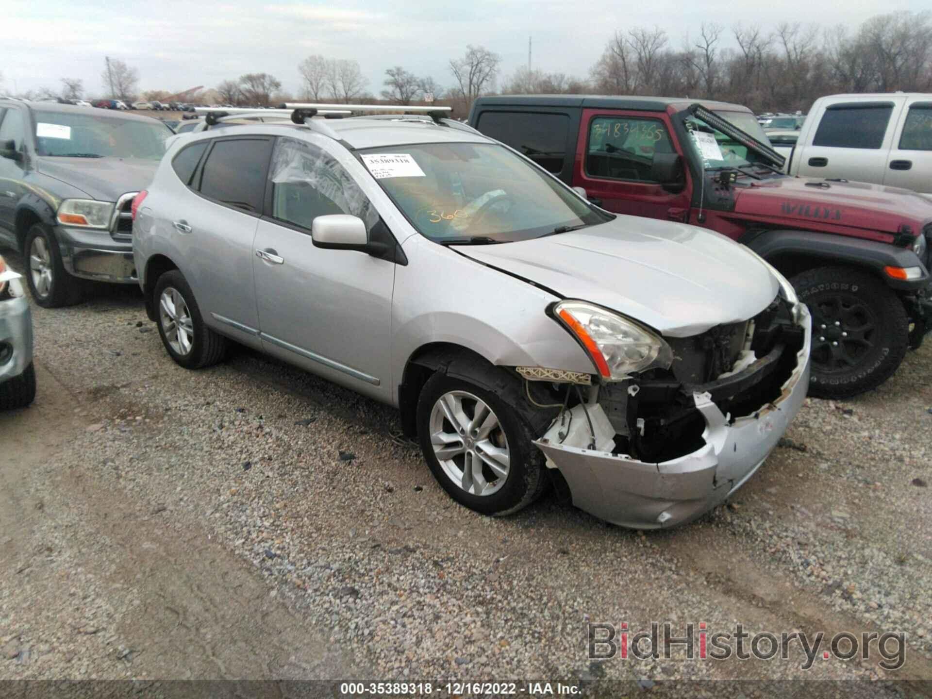 Photo JN8AS5MTXCW287823 - NISSAN ROGUE 2012