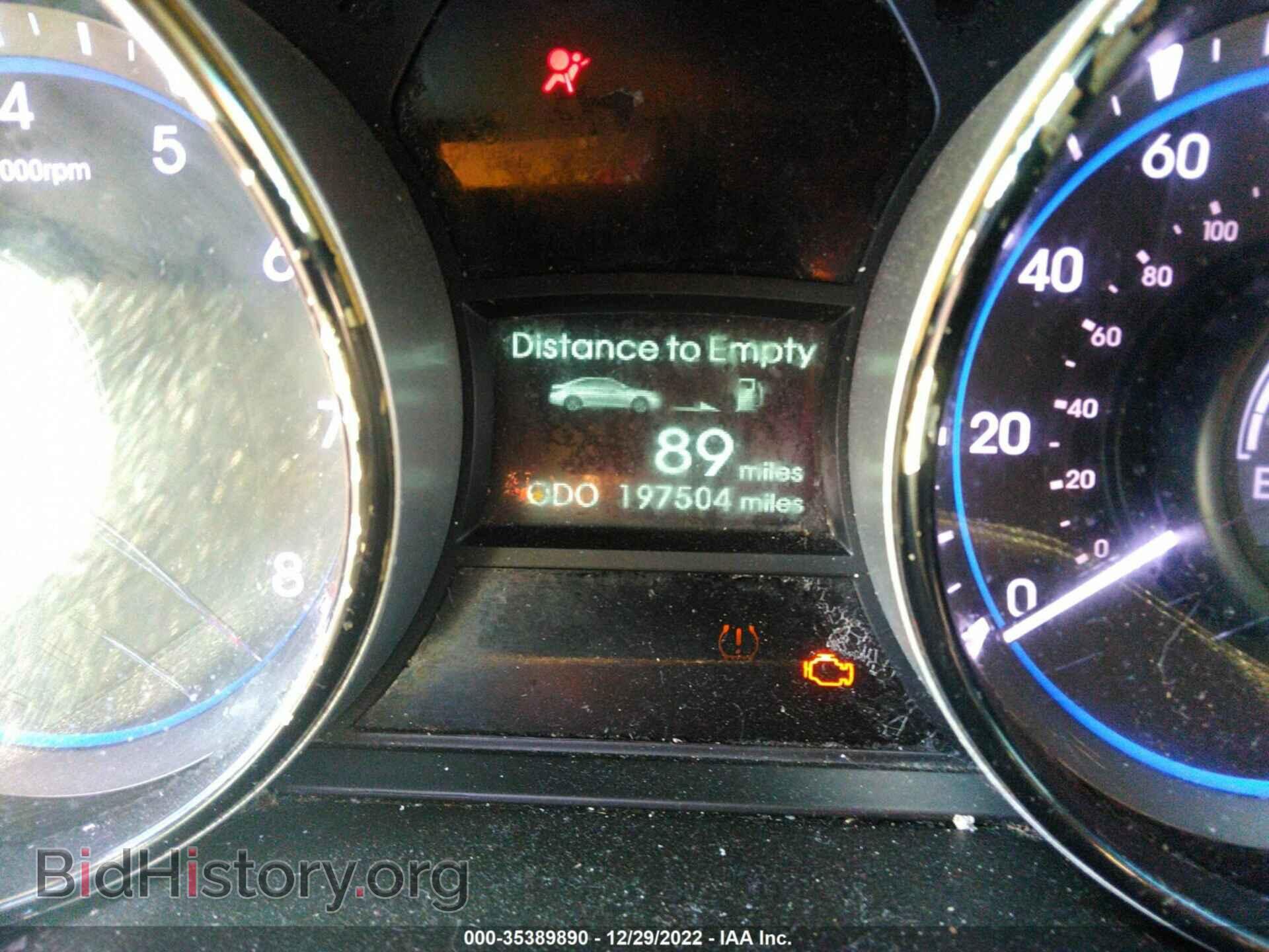 2013 HYUNDAI SONATA - VIN: 5NPEC4AC2DH622928 - Фото 7