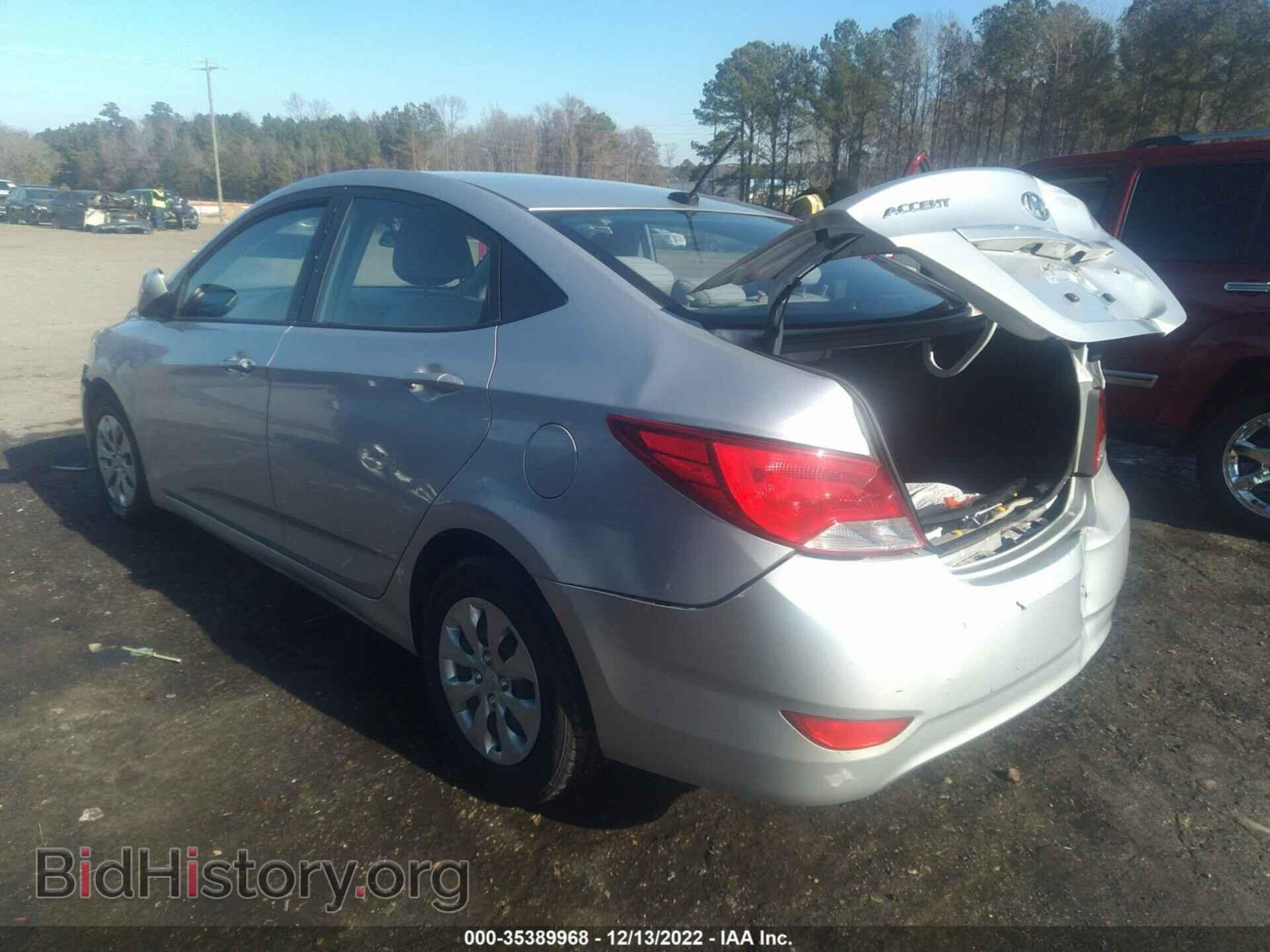 2017 HYUNDAI ACCENT - VIN: KMHCT4AE6HU292081 - Фото 3