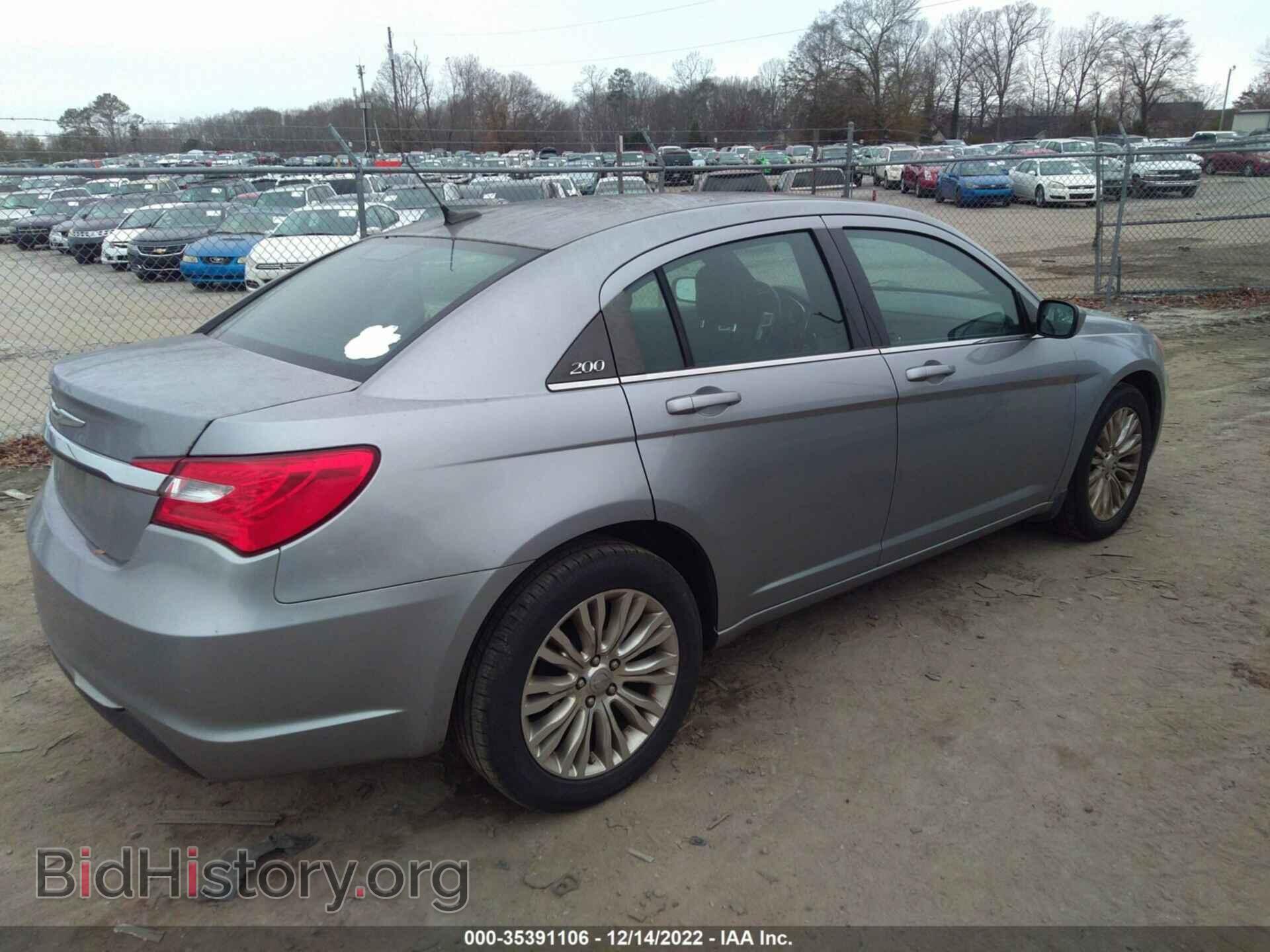2013 CHRYSLER 200 - VIN: 1C3CCBBB6DN693748 - Фото 4