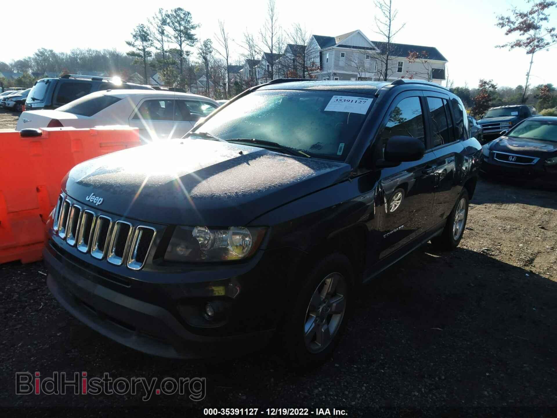 2014 JEEP COMPASS - VIN: 1C4NJCBAXED594395 - Фото 2