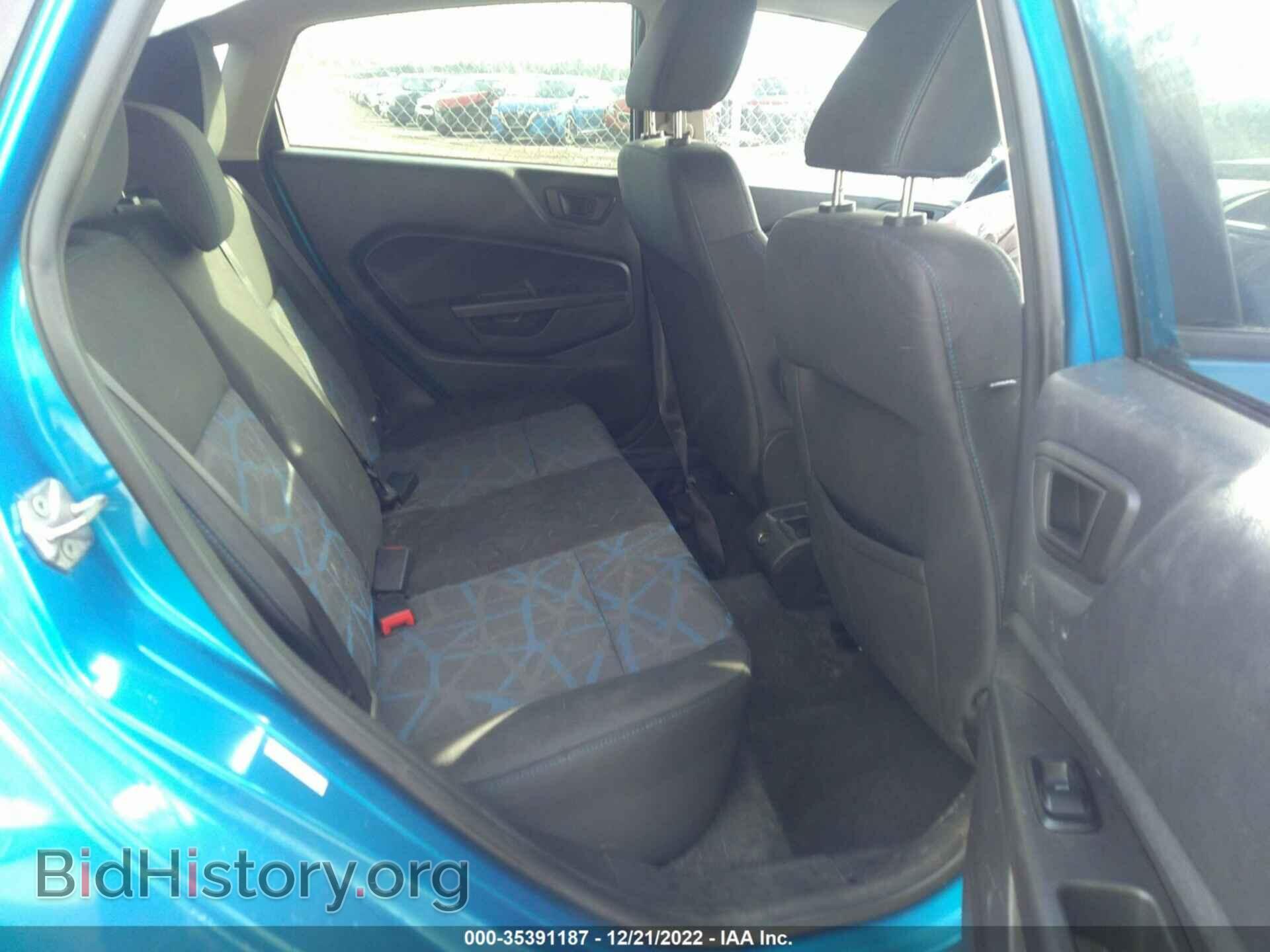 2012 FORD FIESTA - VIN: 3FADP4EJ8CM123655 - Фото 8
