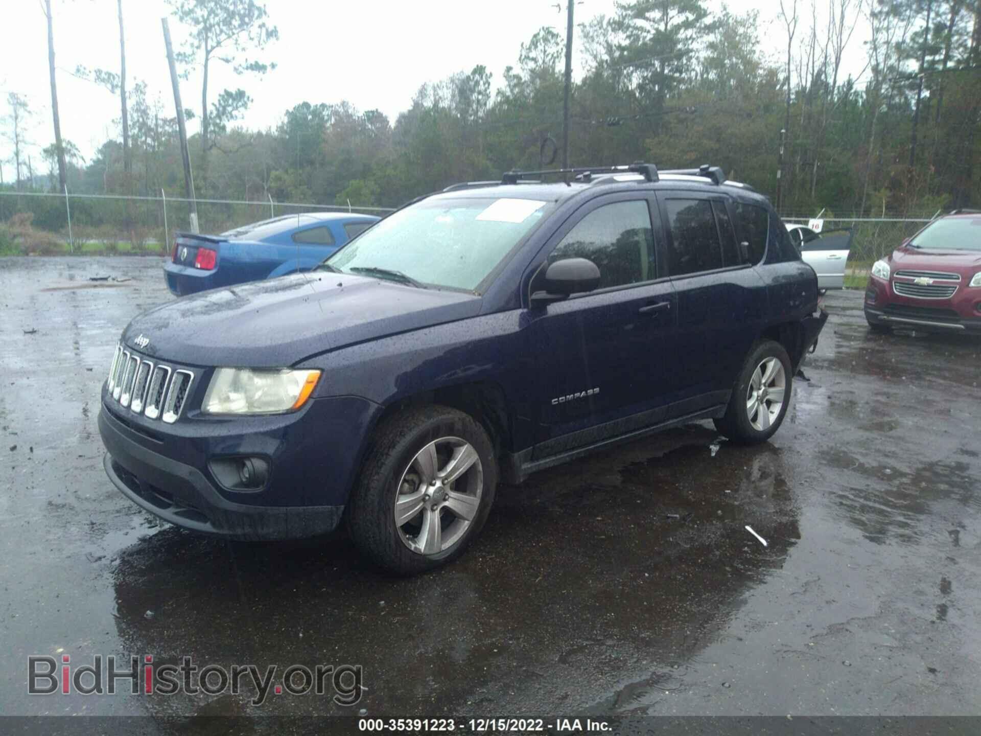 2012 JEEP COMPASS - VIN: 1C4NJCBB2CD665692 - Фото 2