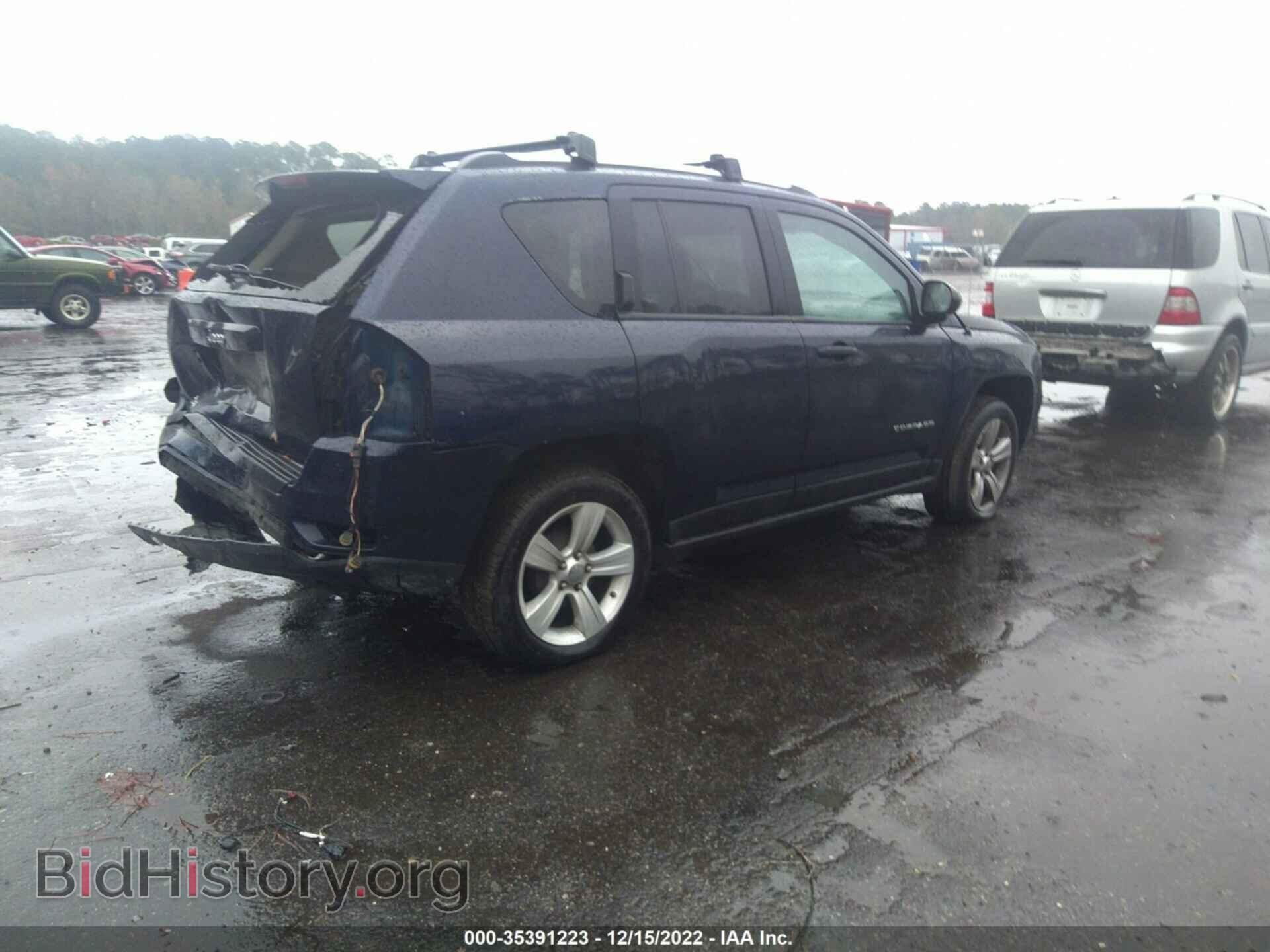 2012 JEEP COMPASS - VIN: 1C4NJCBB2CD665692 - Фото 4