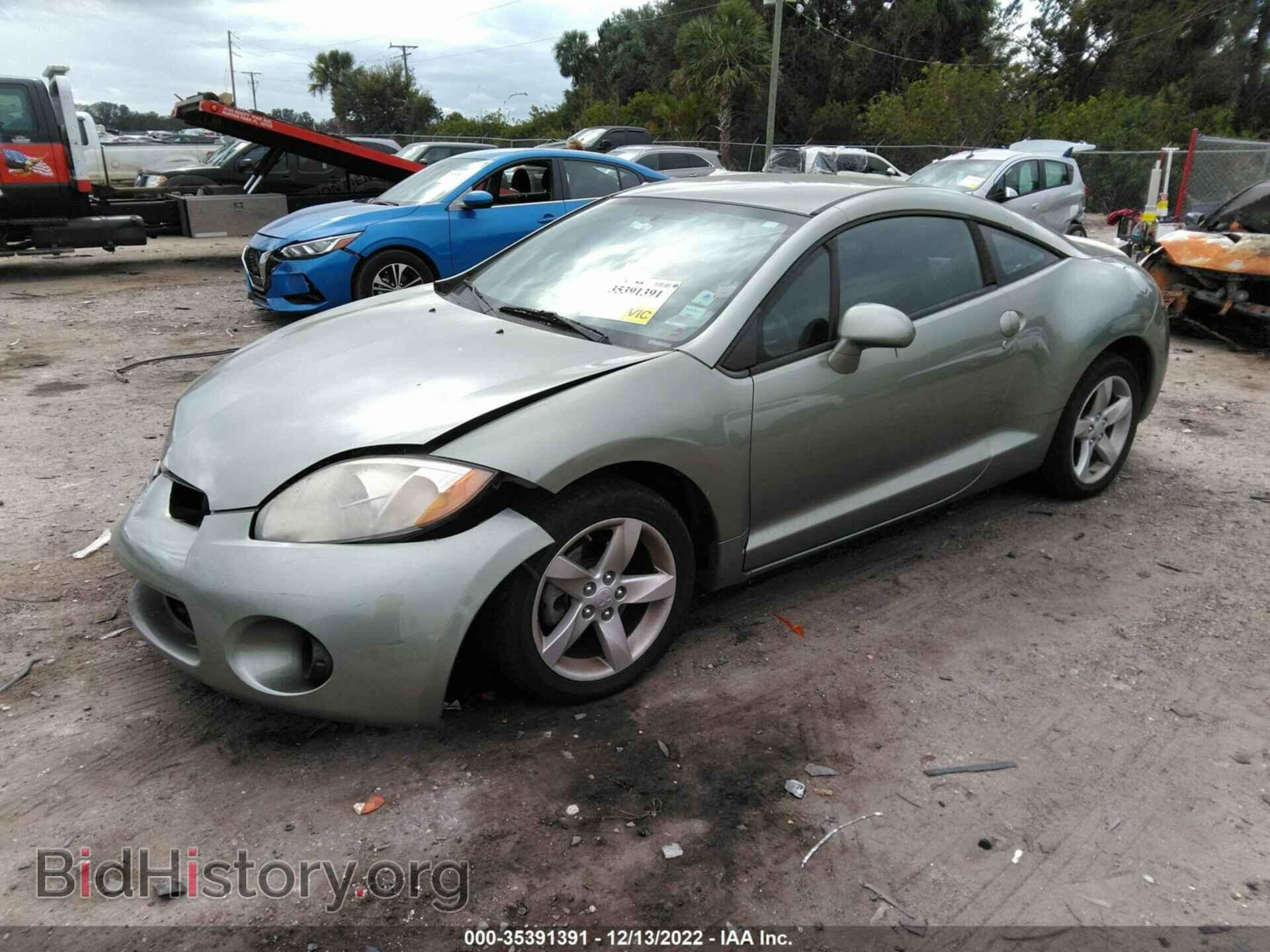 2008 MITSUBISHI ECLIPSE - VIN: 4A3AK24F88E036359 - Фото 2