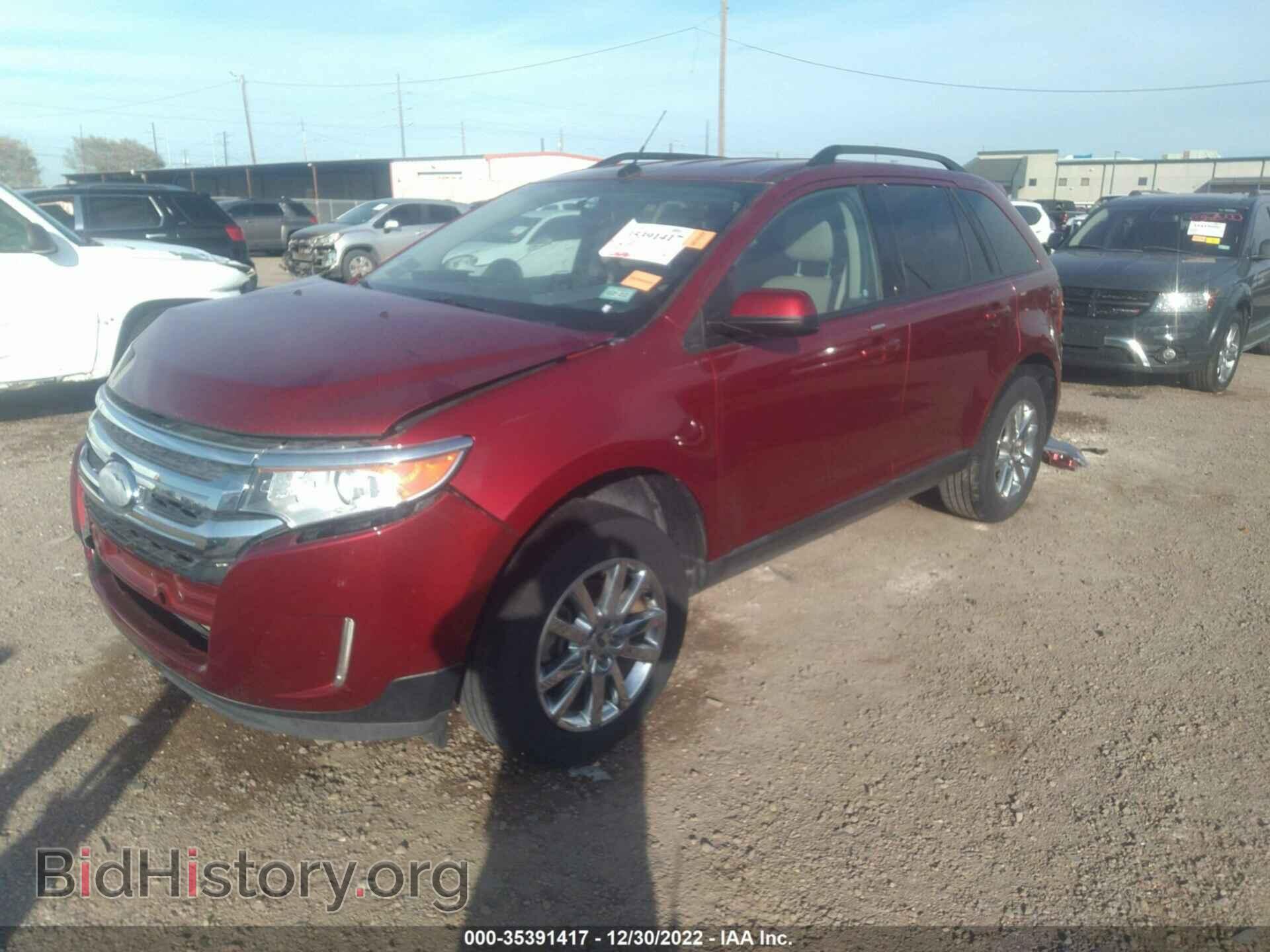 2014 FORD EDGE - VIN: 2FMDK3JC0EBA24595 - Фото 2