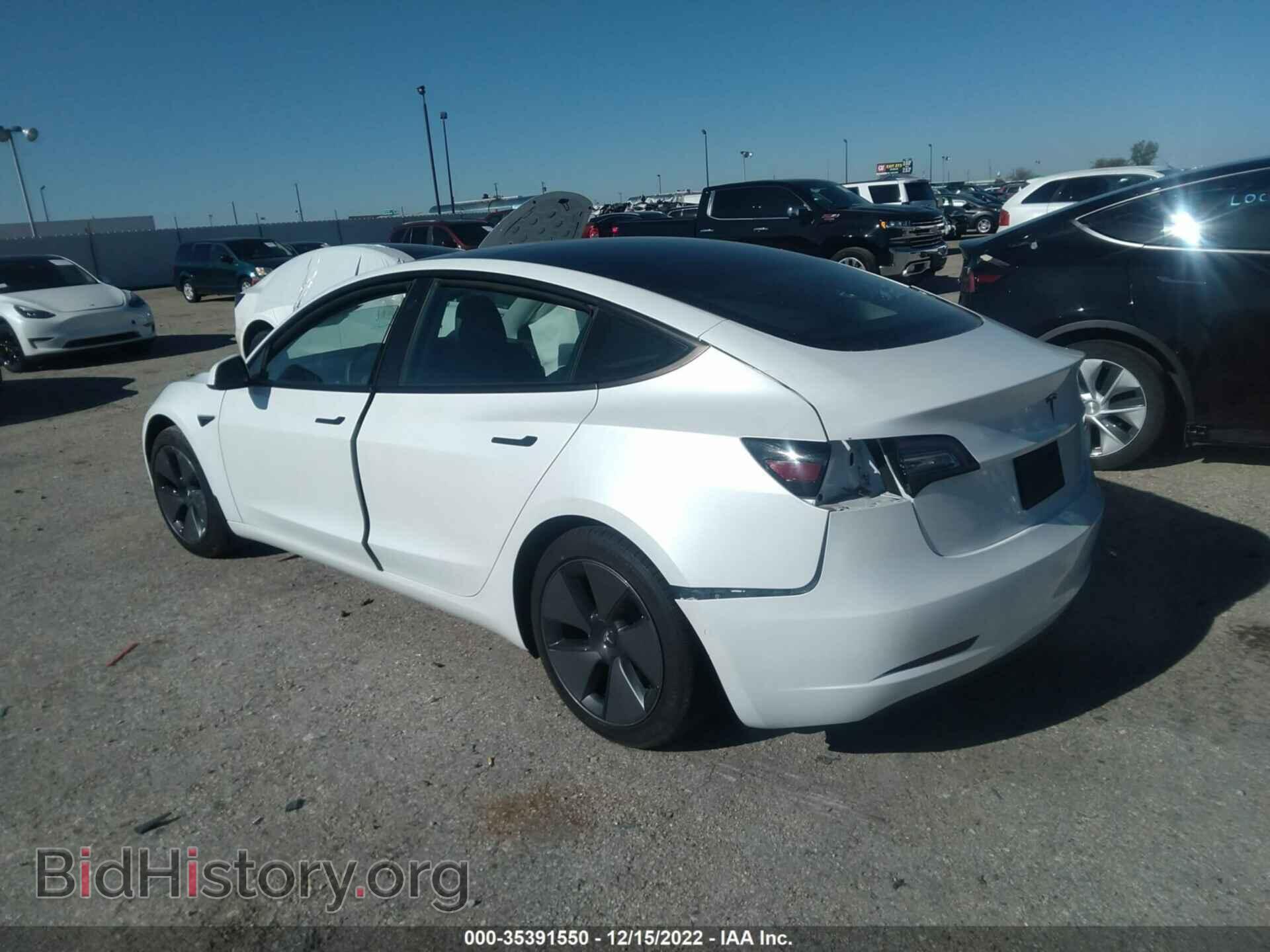 2021 TESLA MODEL 3 - VIN: 5YJ3E1EA1MF922838 - Фото 3