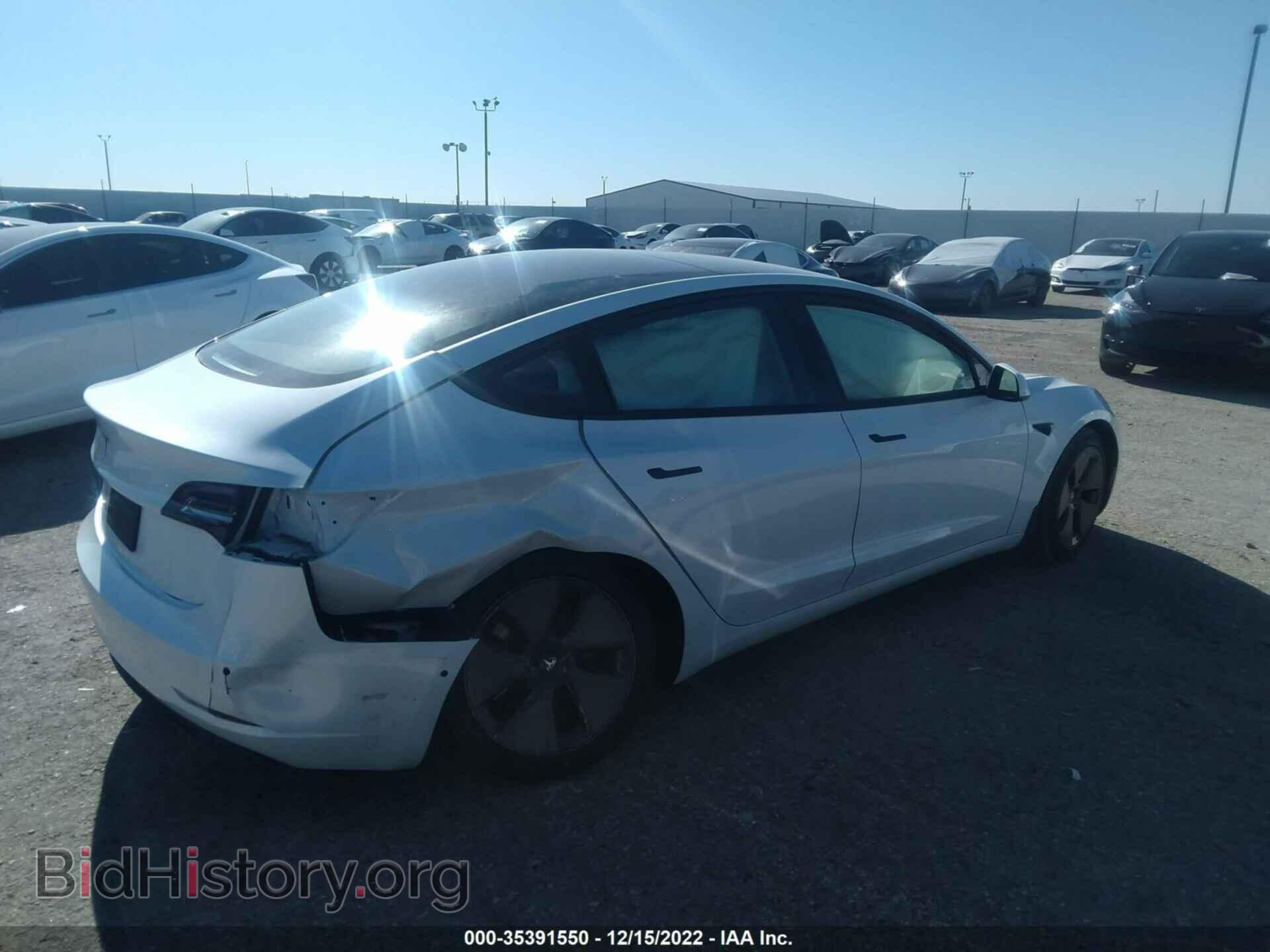 2021 TESLA MODEL 3 - VIN: 5YJ3E1EA1MF922838 - Фото 4