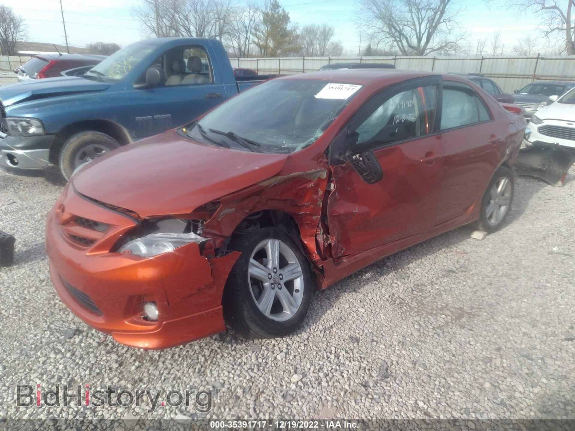 2013 TOYOTA COROLLA - VIN: 2T1BU4EE7DC077145 - Фото 2