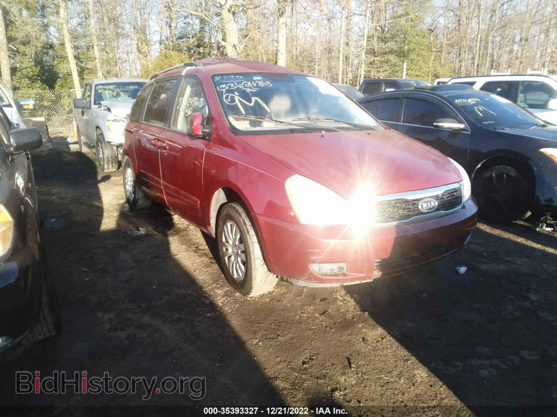 Фотография KNDMG4C77C6487955 - KIA SEDONA 2012