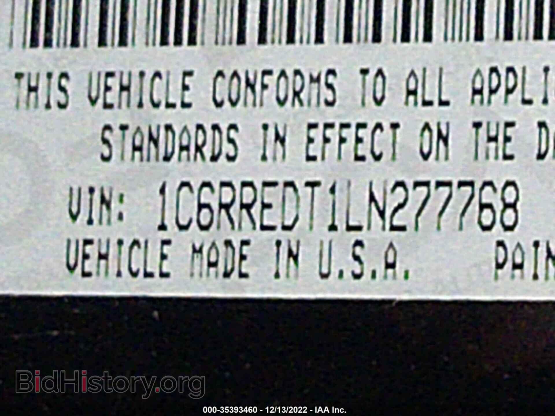 2020 RAM 1500 - VIN: 1C6RREDT1LN277768 - Фото 9