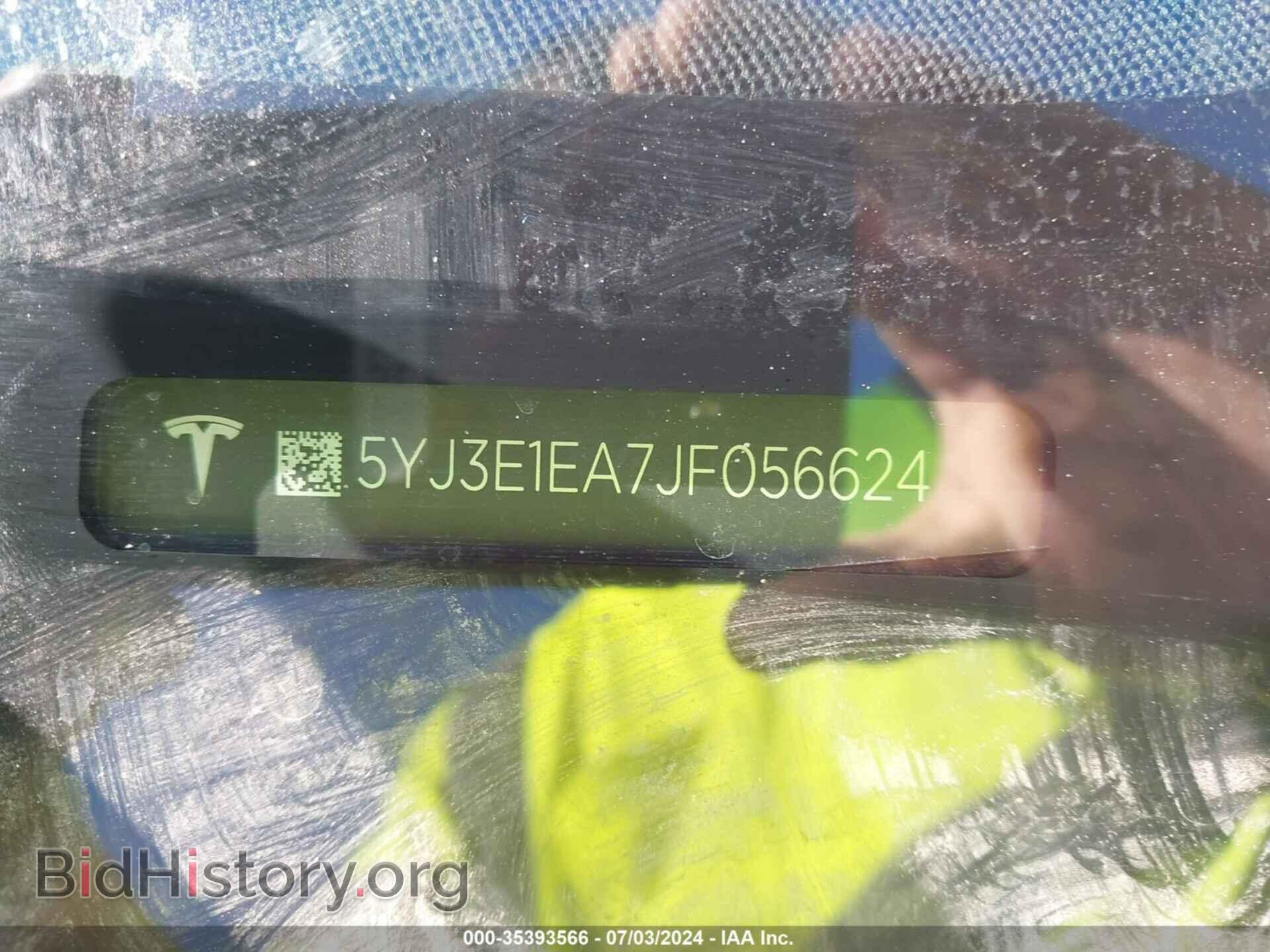 2018 TESLA MODEL 3 - VIN: 5YJ3E1EA7JF056624 - Фото 9