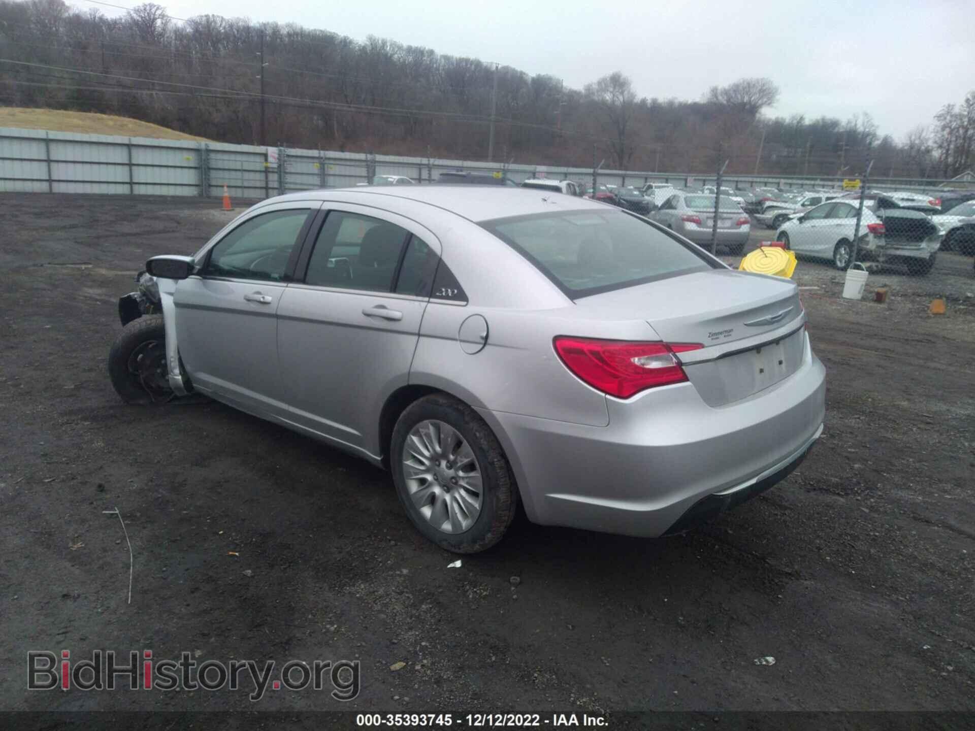 2012 CHRYSLER 200 - VIN: 1C3CCBAB3CN163866 - Фото 3