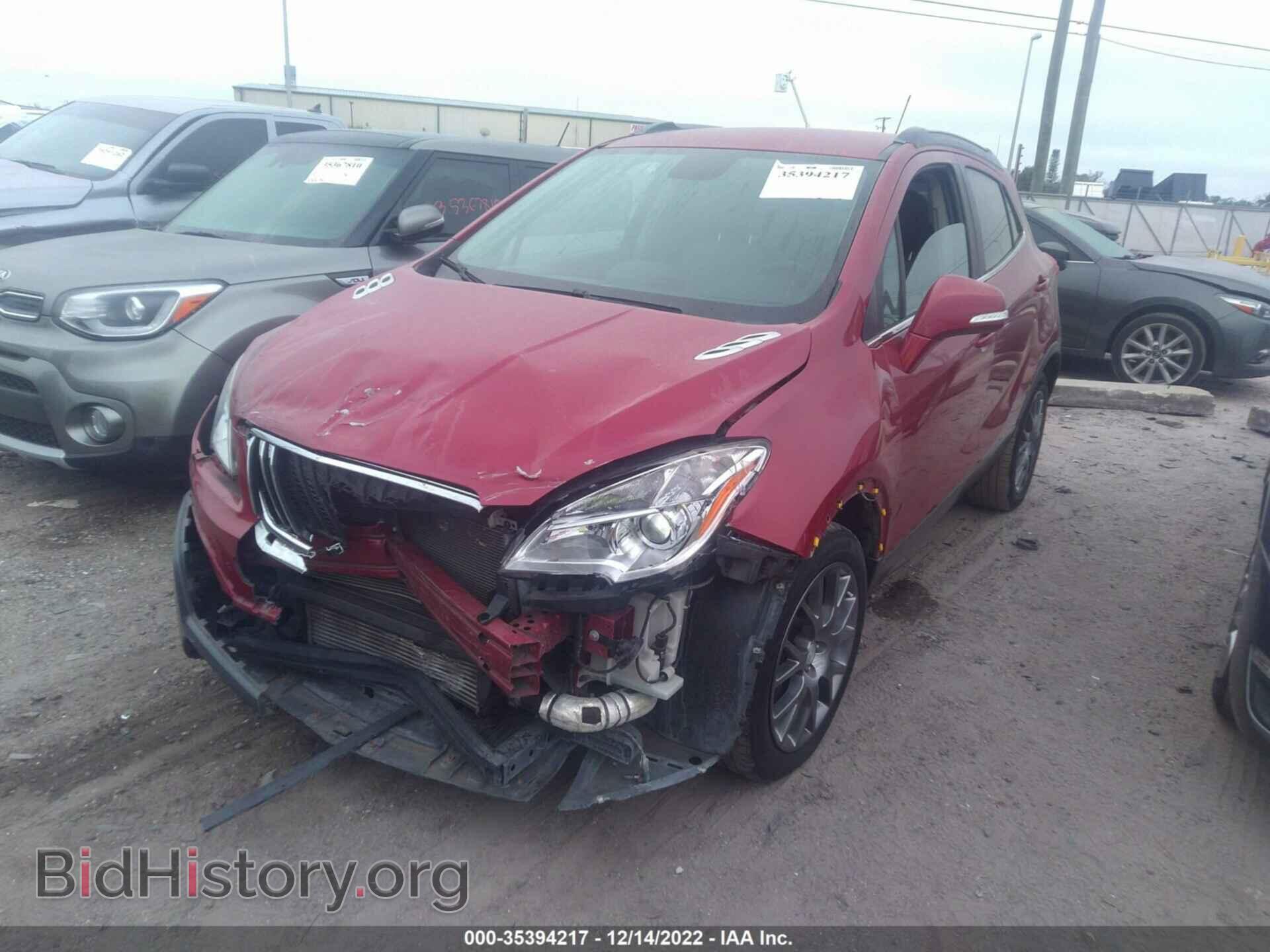 2016 BUICK ENCORE - VIN: KL4CJ1SM2GB682873 - Фото 2