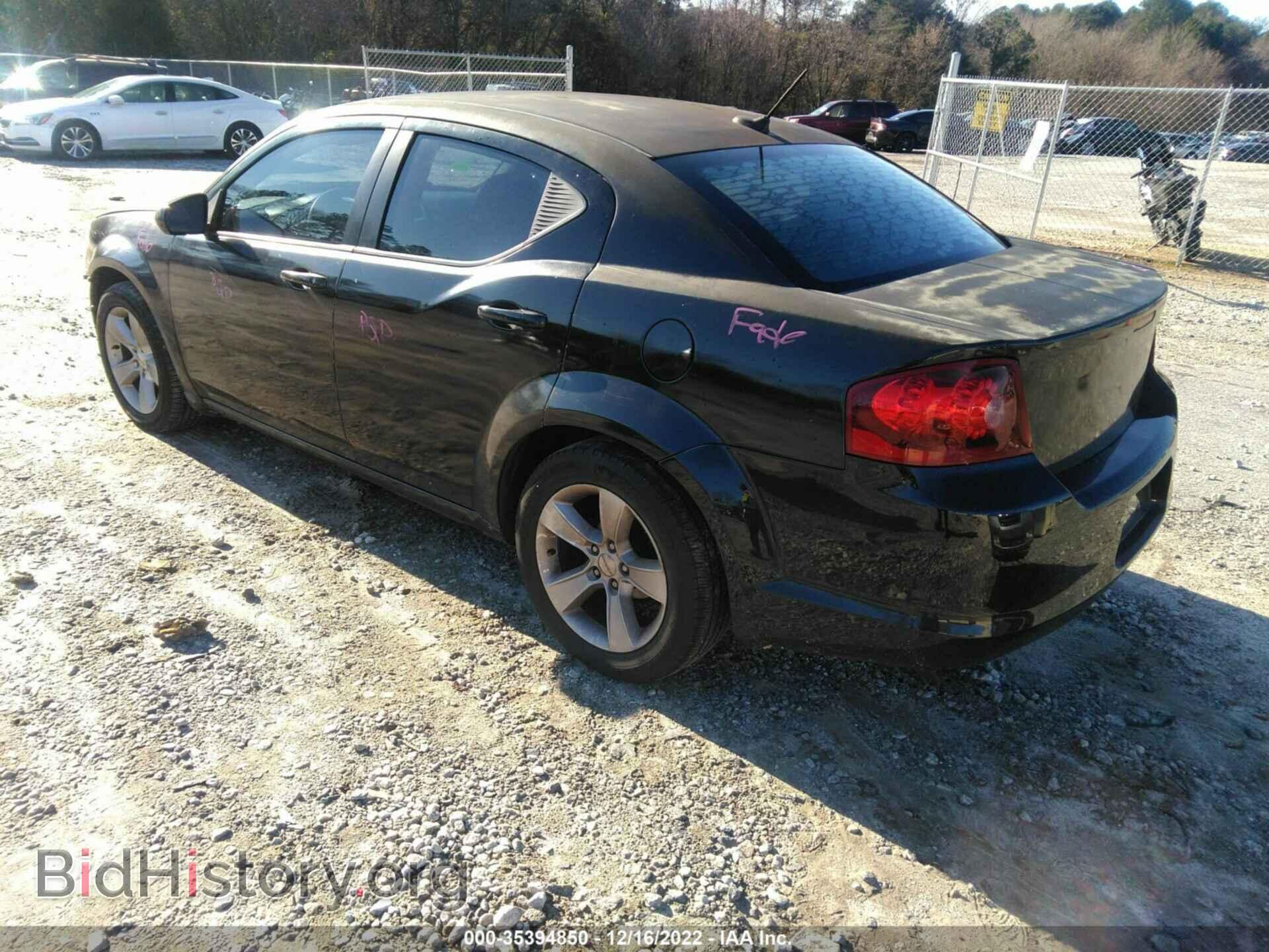 2012 DODGE AVENGER - VIN: 1C3CDZAB3CN211825 - Фото 3