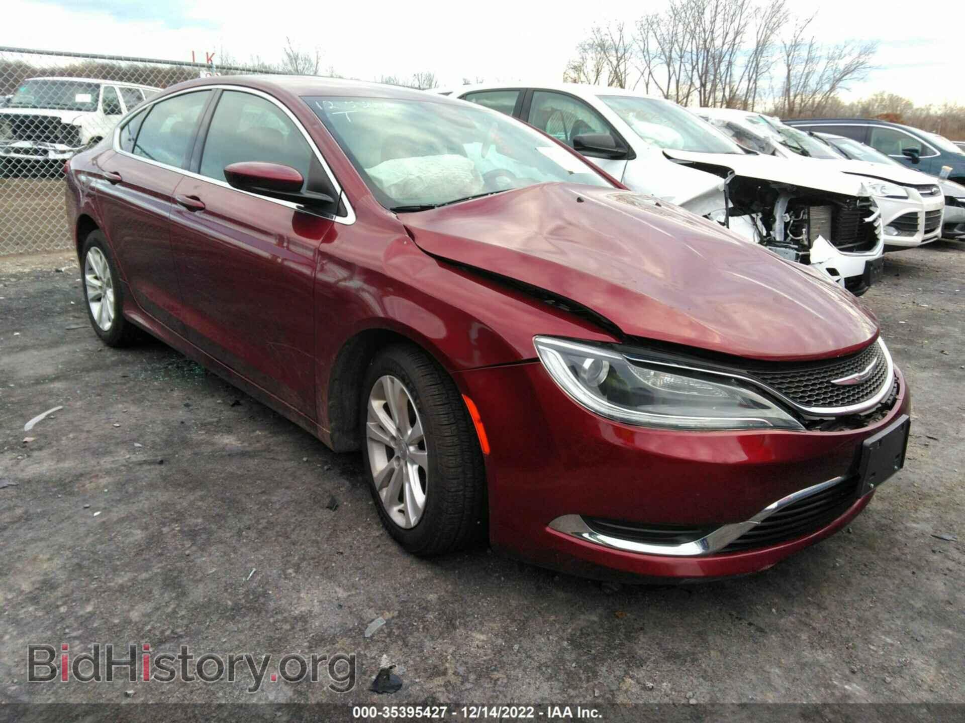 Фотография 1C3CCCABXFN720735 - CHRYSLER 200 2015