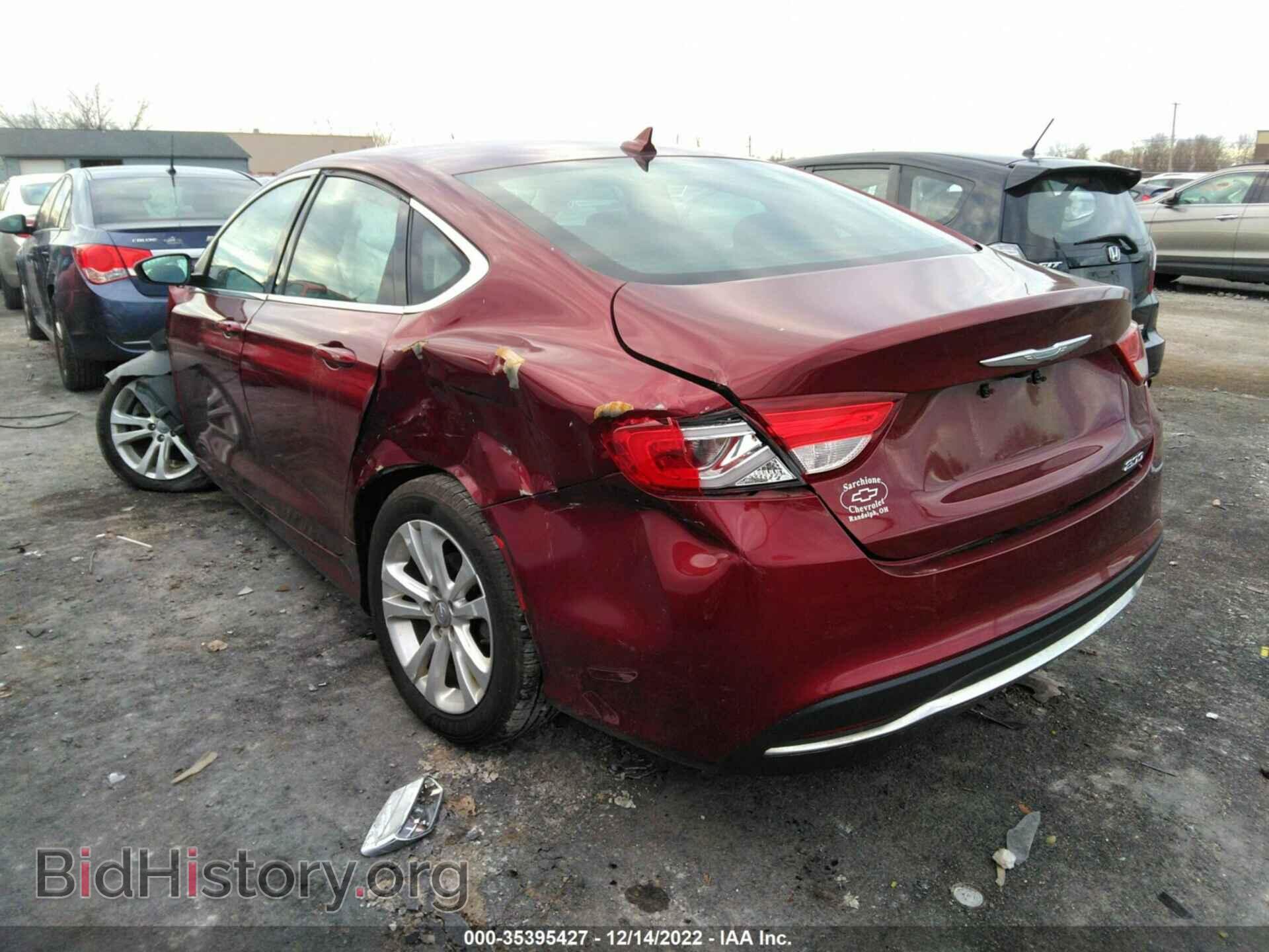 2015 CHRYSLER 200 - VIN: 1C3CCCABXFN720735 - Фото 3