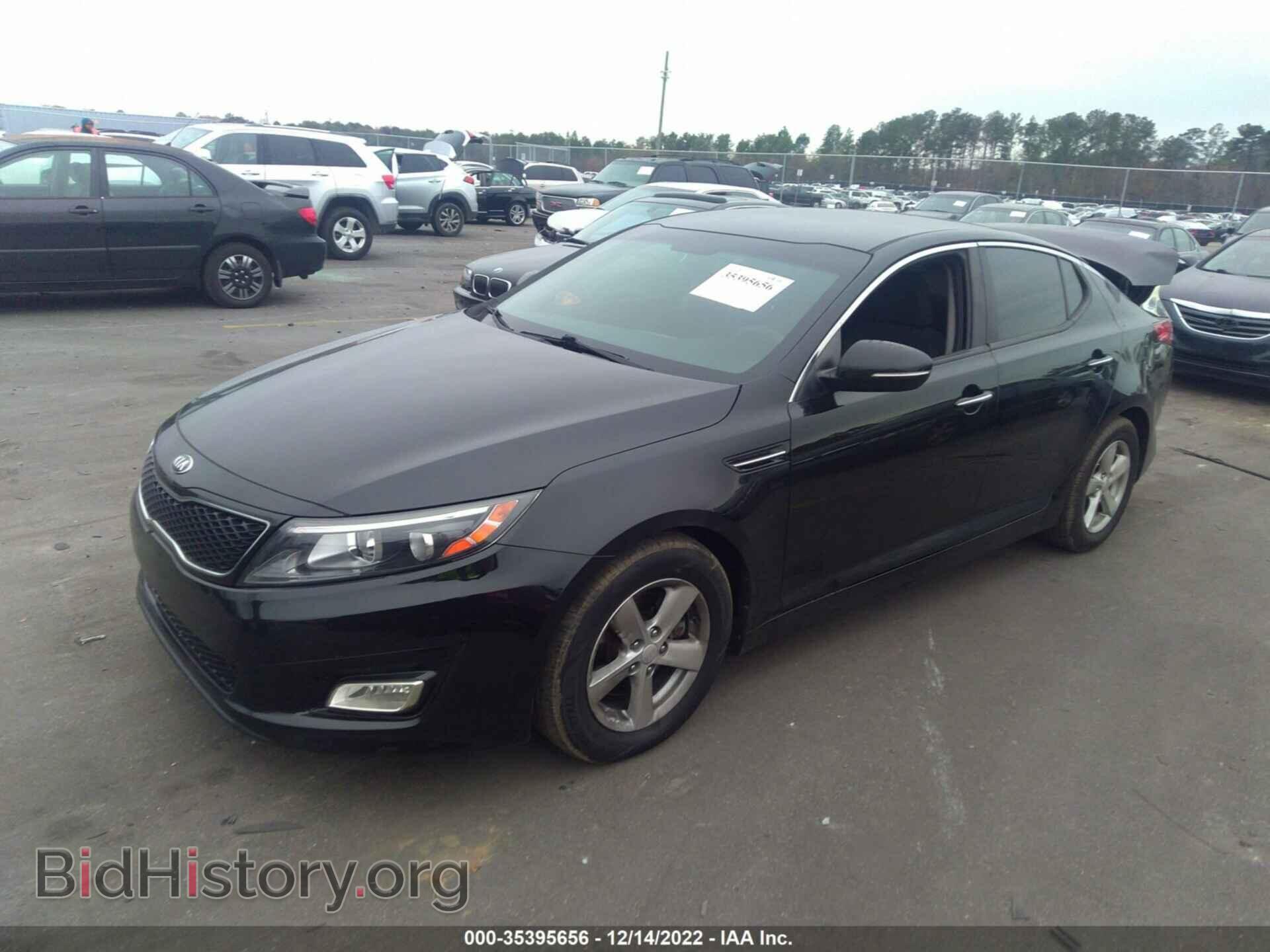 2015 KIA OPTIMA - VIN: KNAGM4A72F5653914 - Фото 2