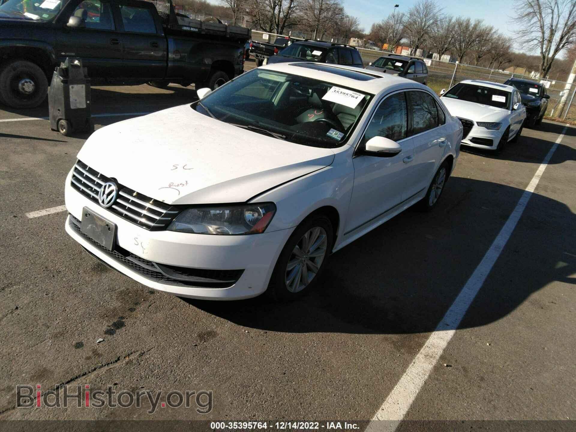 2012 VOLKSWAGEN PASSAT - VIN: 1VWCP7A30CC021781 - Фото 2