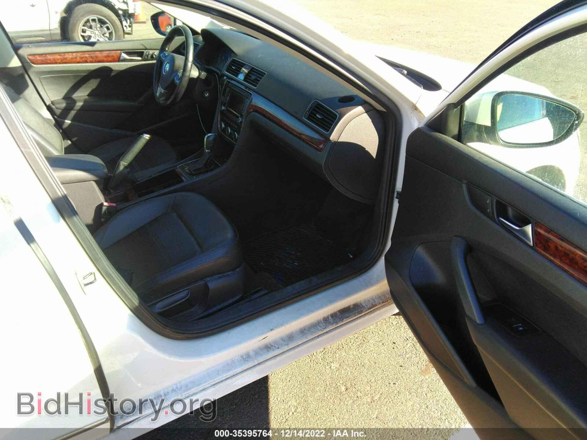 2012 VOLKSWAGEN PASSAT - VIN: 1VWCP7A30CC021781 - Фото 5