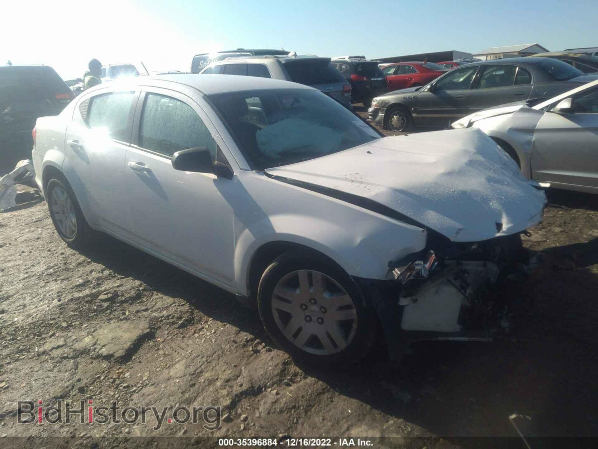 Photo 1C3CDZAG4DN750032 - DODGE AVENGER 2013