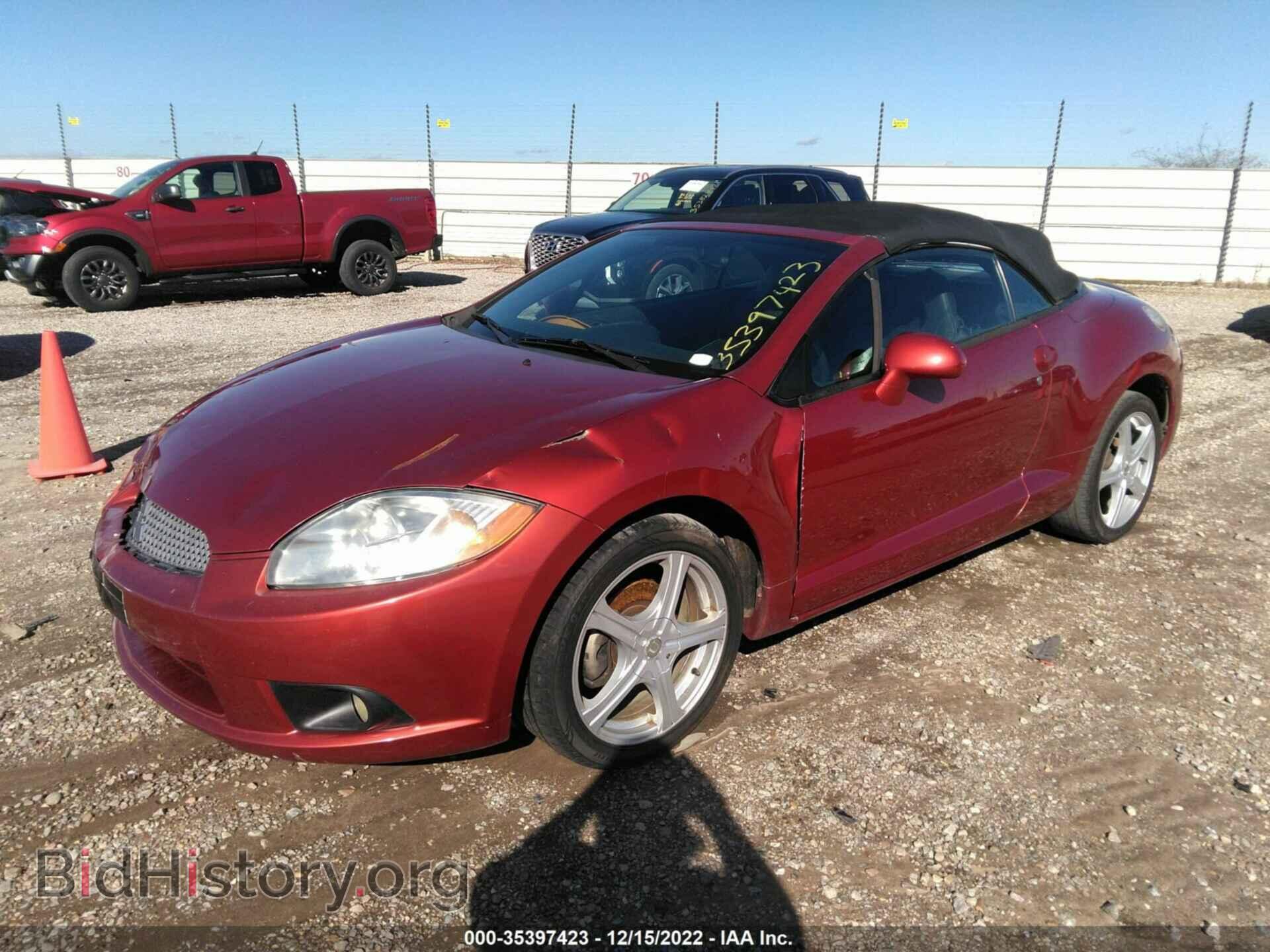 2009 MITSUBISHI ECLIPSE - VIN: 4A3AL25F19E037608 - Фото 2