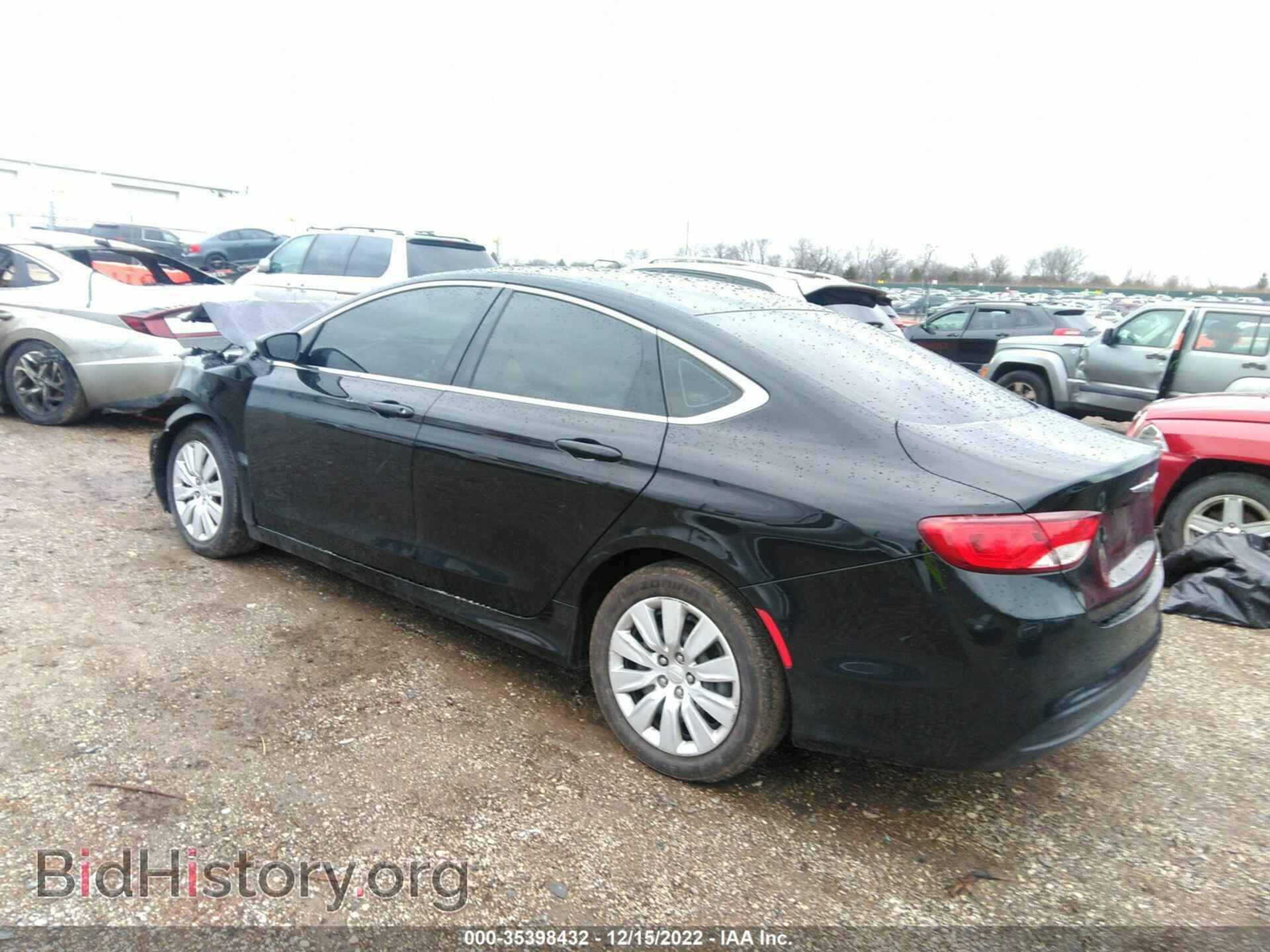 2015 CHRYSLER 200 - VIN: 1C3CCCFB1FN550970 - Фото 3
