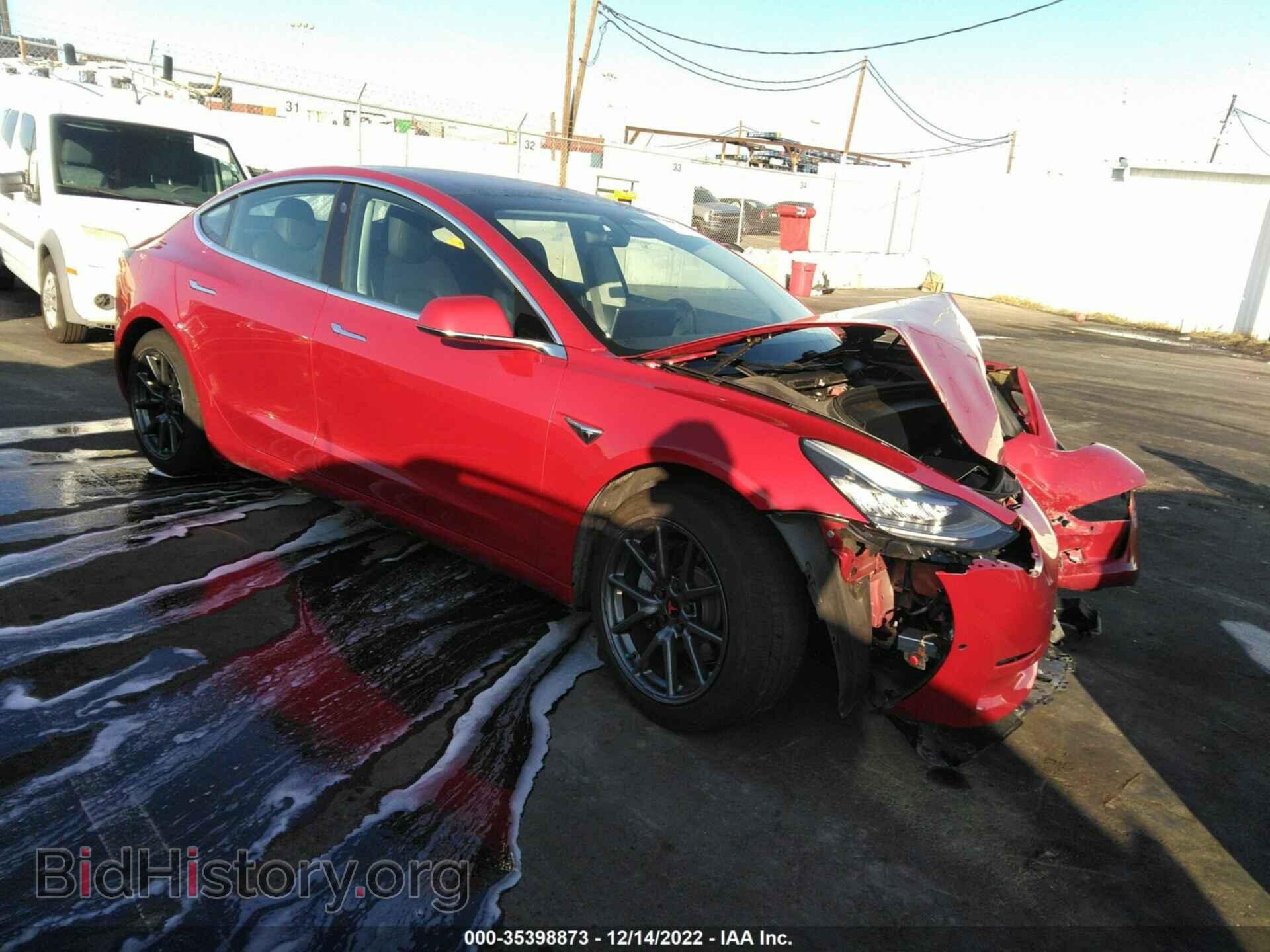 Photo 5YJ3E1EA2JF014538 - TESLA MODEL 3 2018