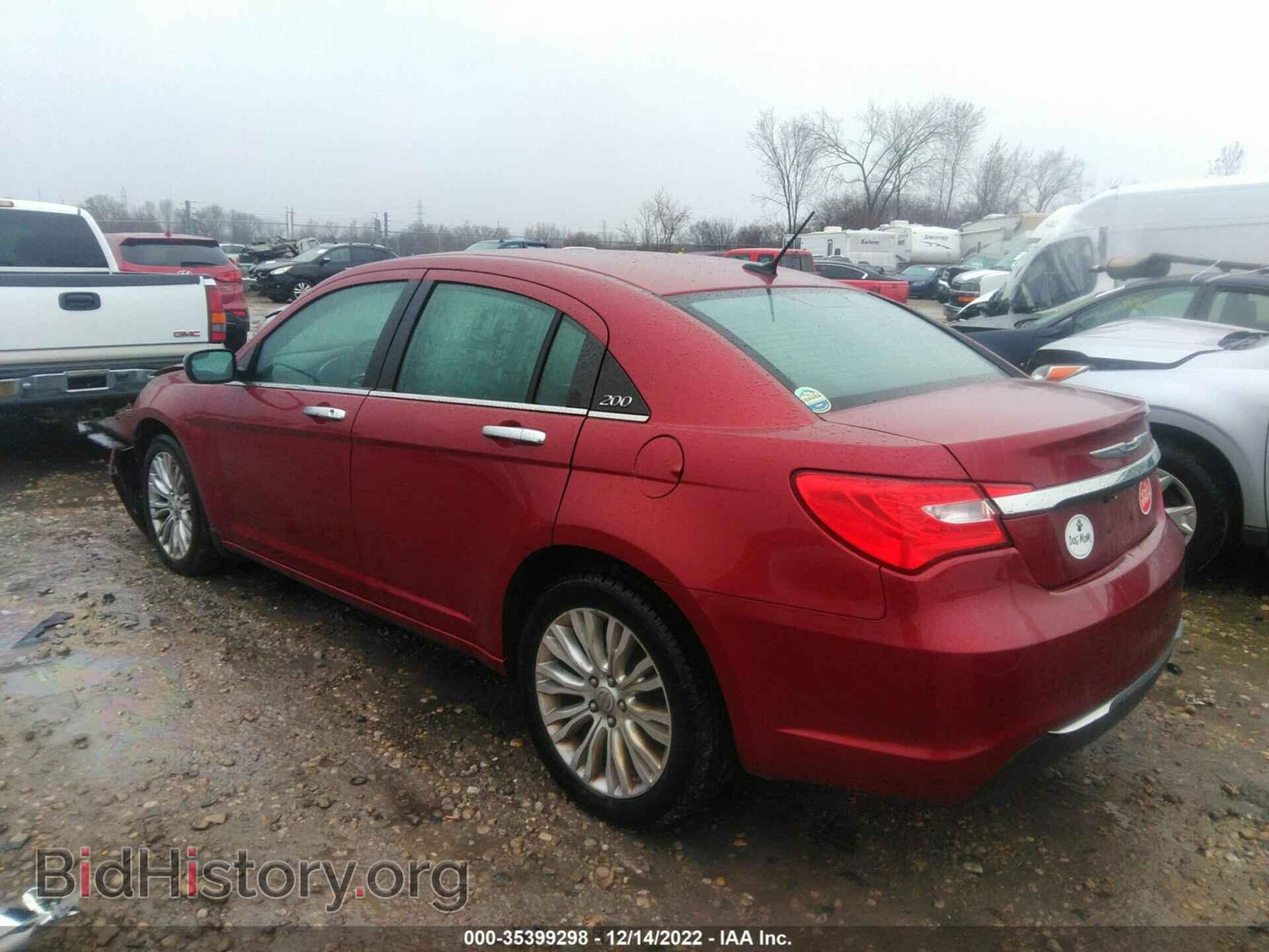 2012 CHRYSLER 200 - VIN: 1C3CCBCB3CN224405 - Фото 3