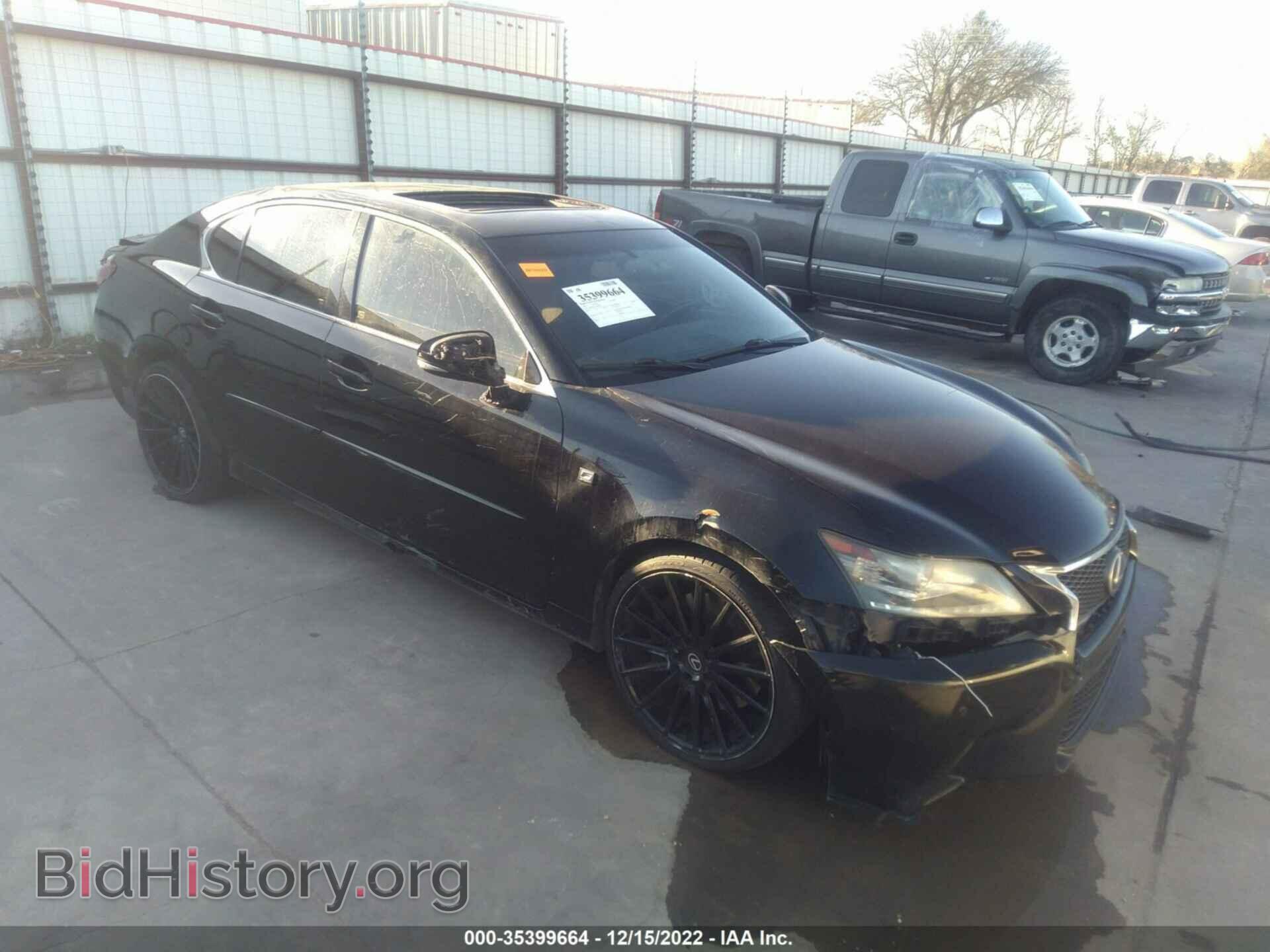 Фотография JTHBE1BL2D5010978 - LEXUS GS 350 2013