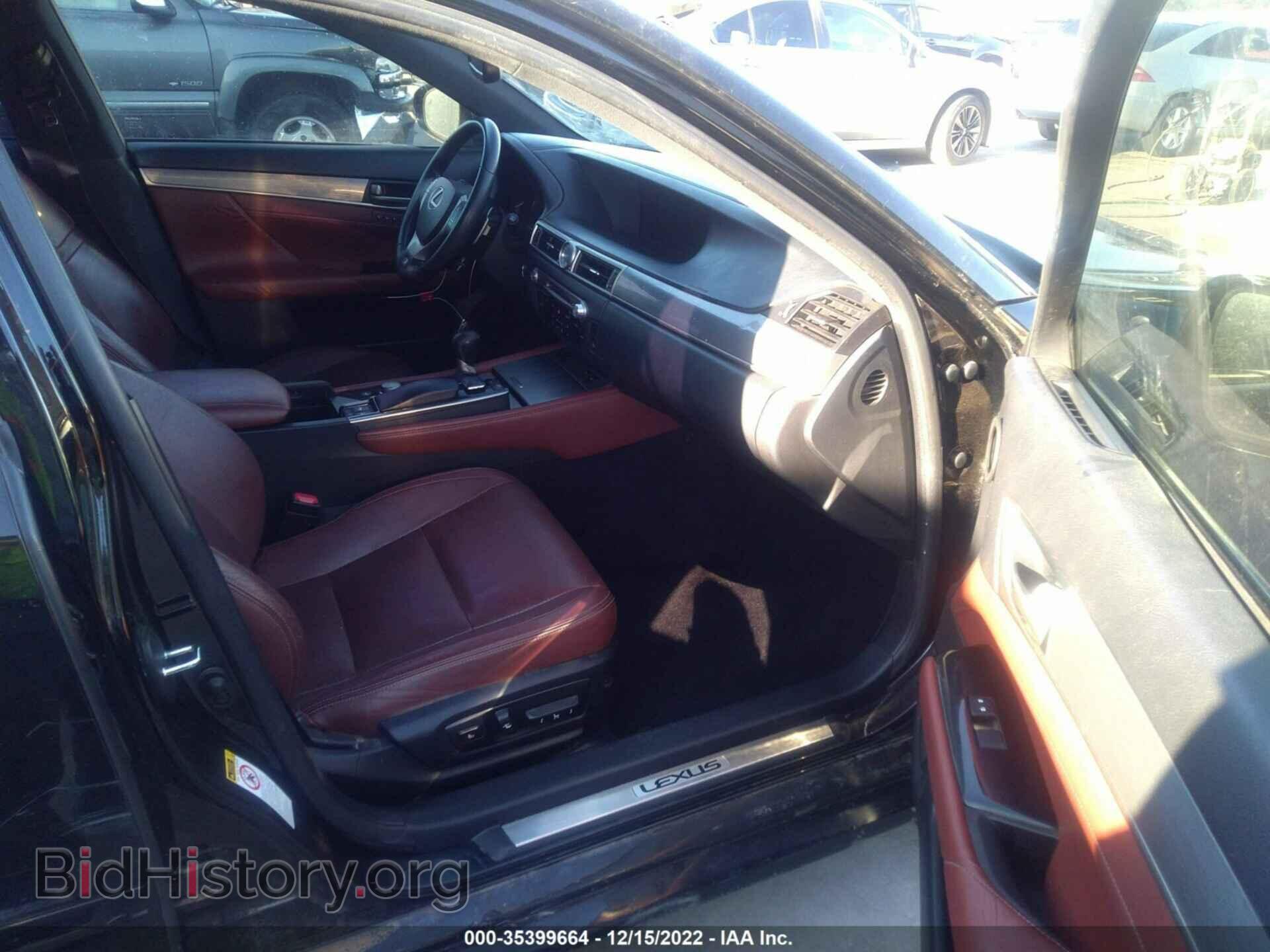 2013 LEXUS GS 350 - VIN: JTHBE1BL2D5010978 - Фото 5