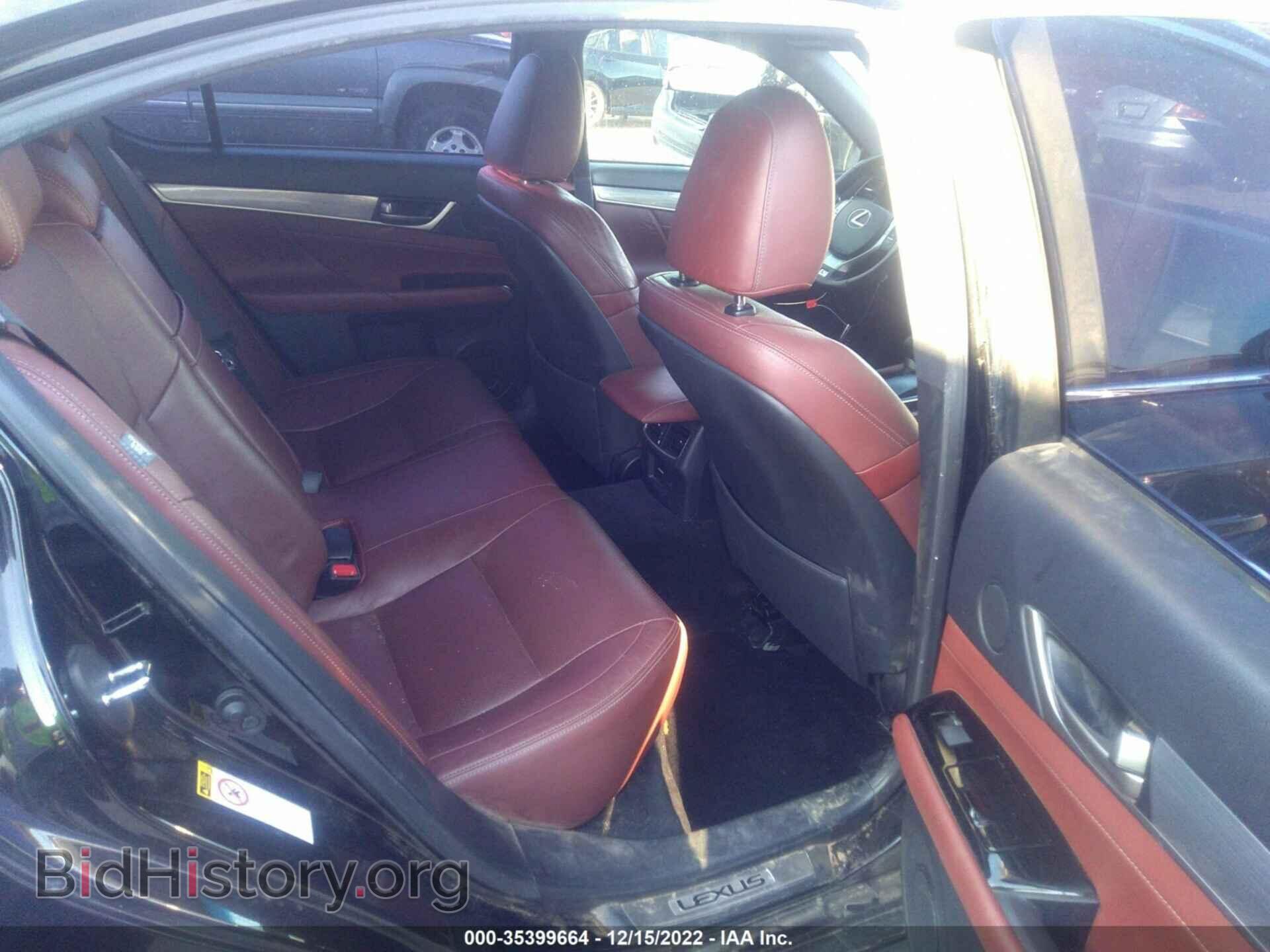 2013 LEXUS GS 350 - VIN: JTHBE1BL2D5010978 - Фото 8
