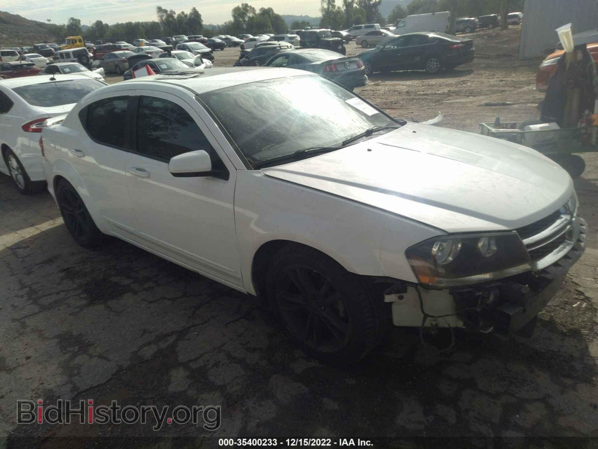 Photo 1C3CDZEG3CN309906 - DODGE AVENGER 2012