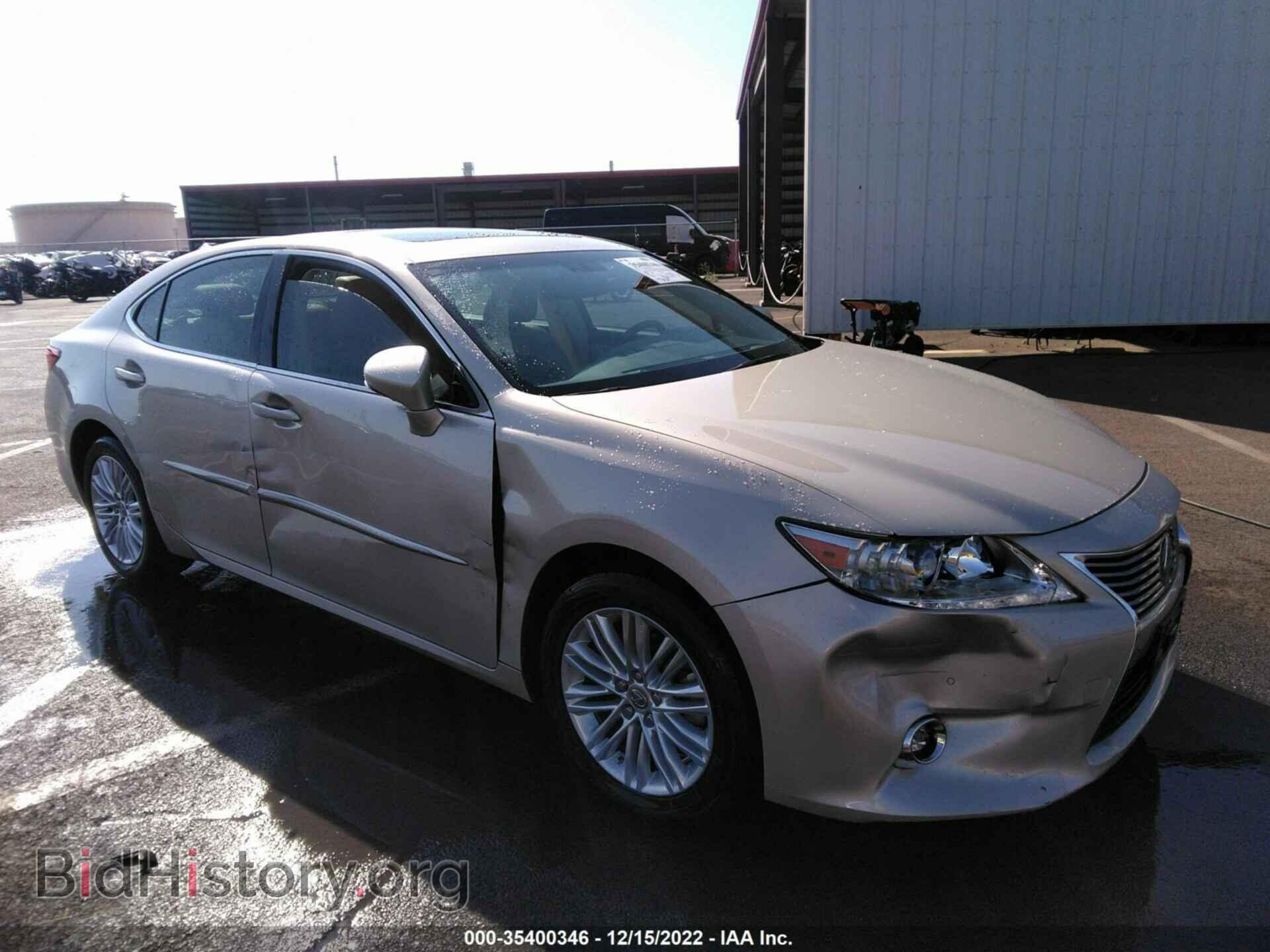 Photo JTHBK1GG7E2114437 - LEXUS ES 350 2014