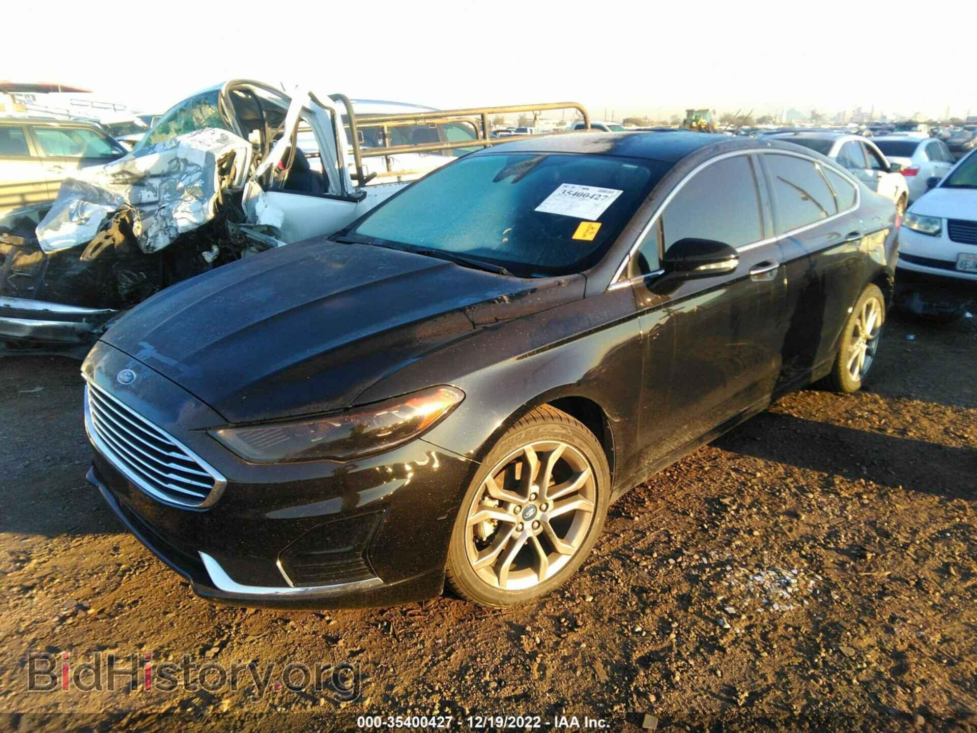 2019 FORD FUSION - VIN: 3FA6P0CD4KR149833 - Фото 2