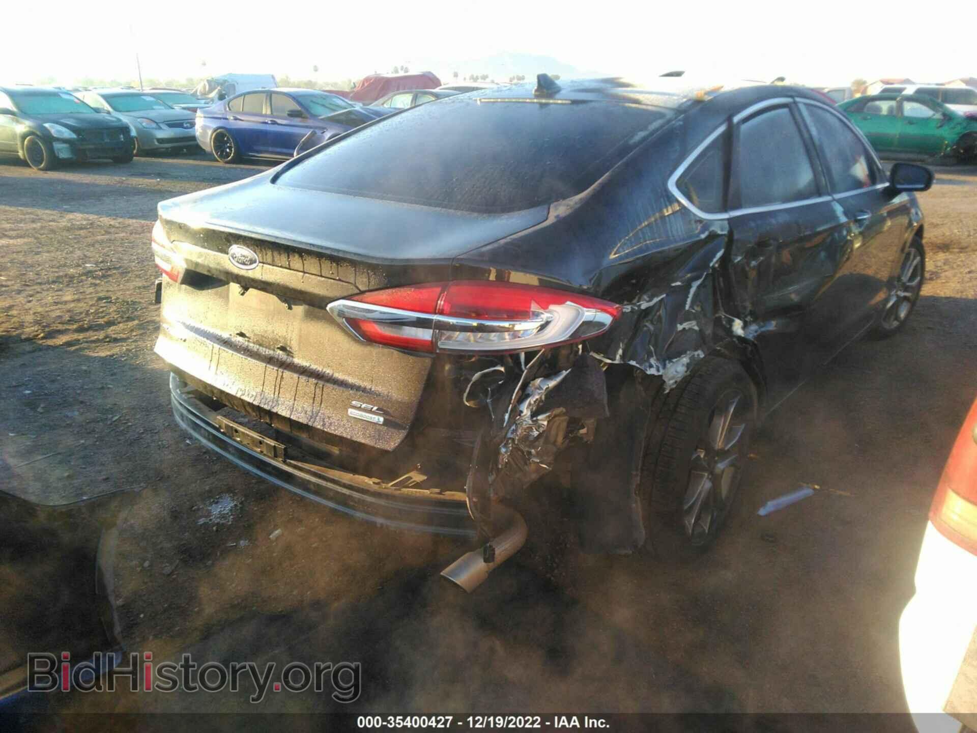 2019 FORD FUSION - VIN: 3FA6P0CD4KR149833 - Фото 4