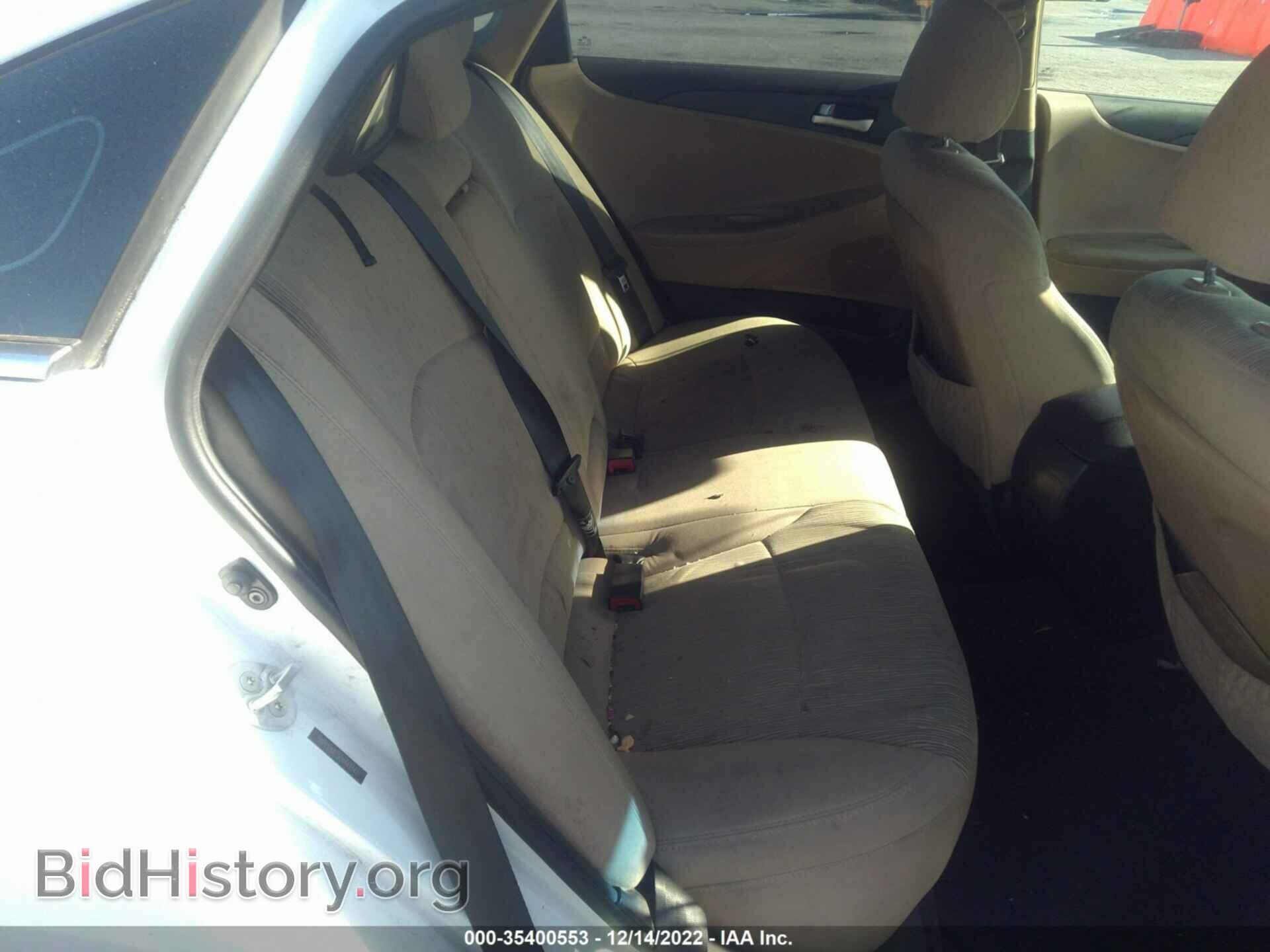 2012 HYUNDAI SONATA - VIN: 5NPEB4AC5CH443347 - Фото 8
