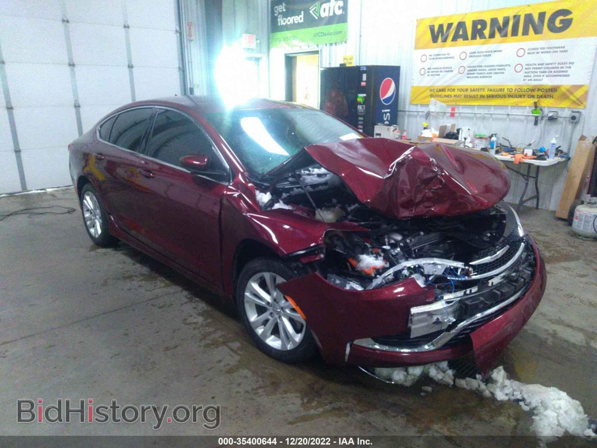Фотография 1C3CCCAB6GN113023 - CHRYSLER 200 2016